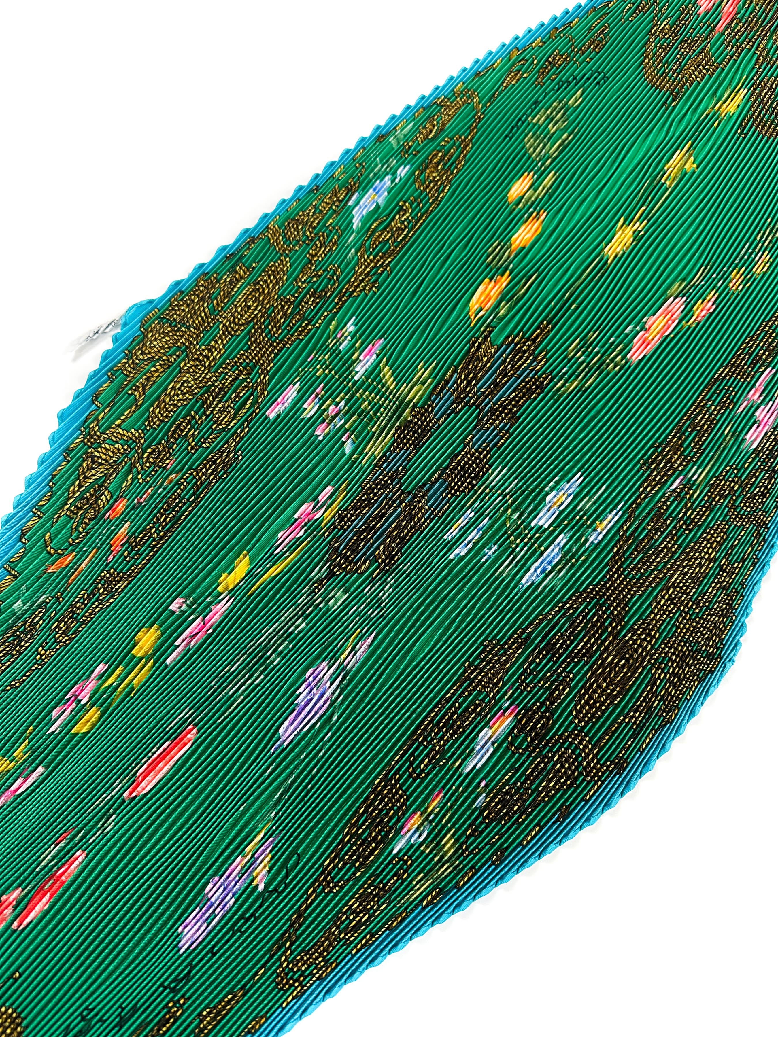 Hermès Arabesques Plissé 90