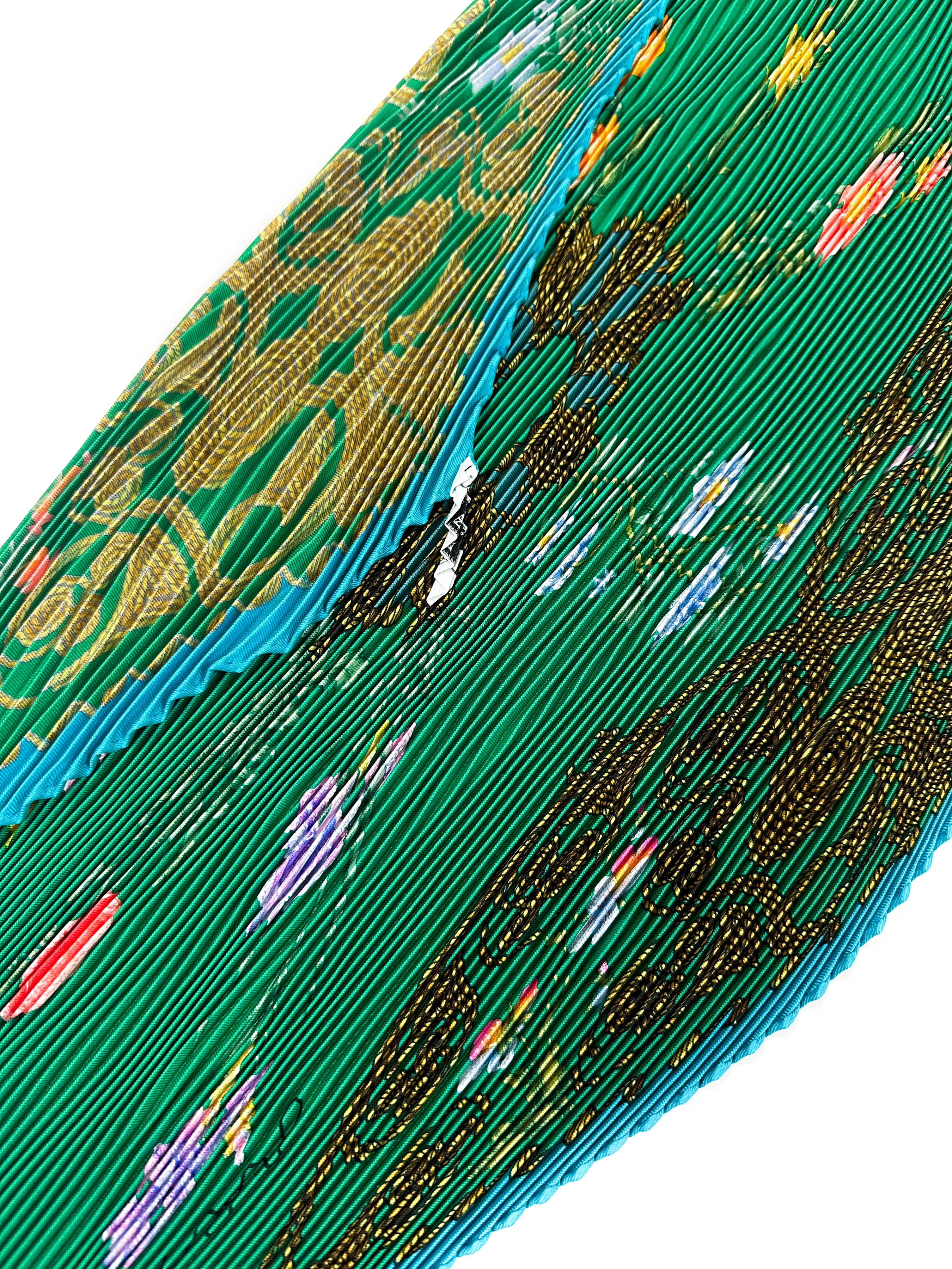 Hermès Arabesques Plissé 90