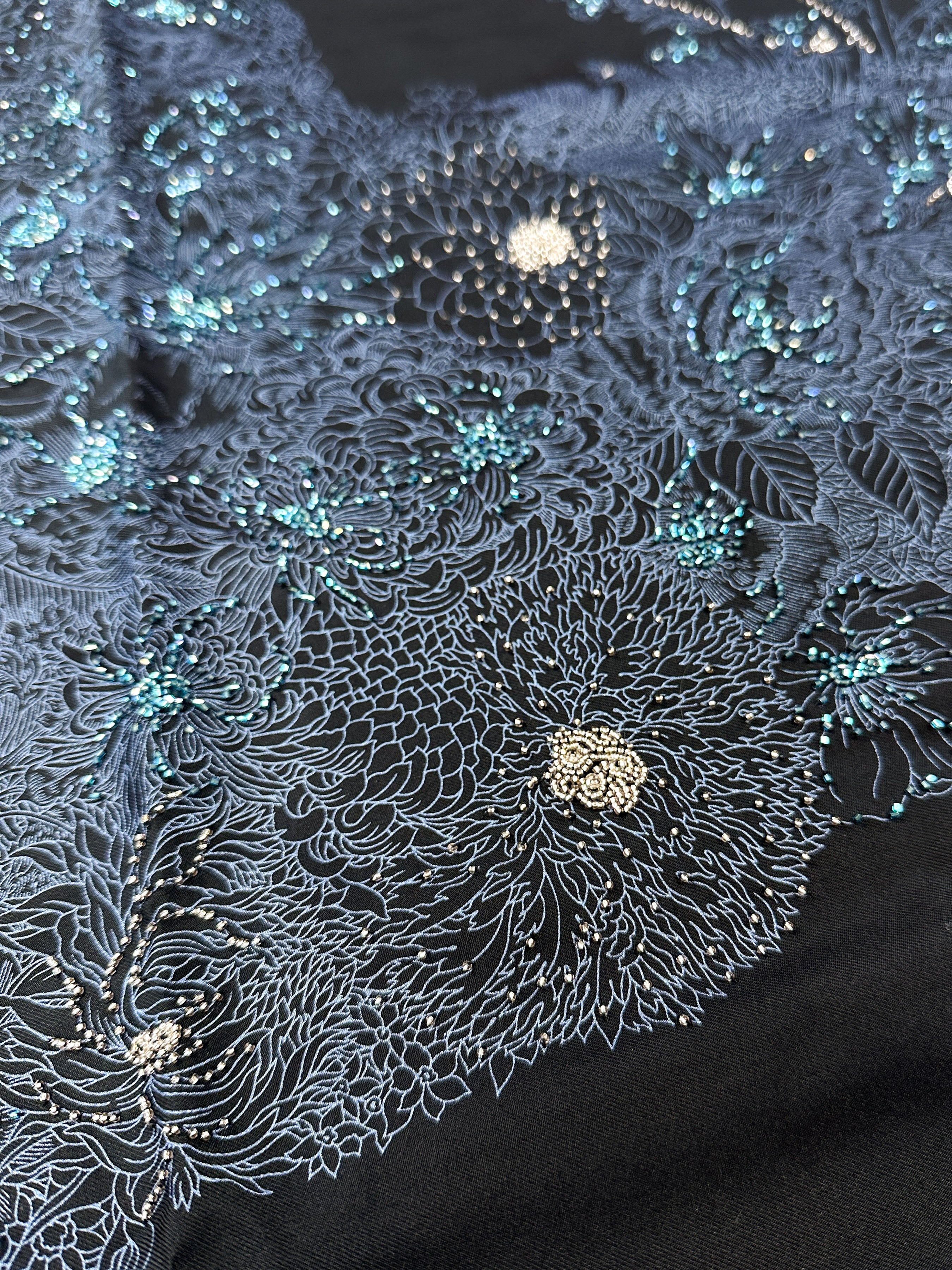 Hermès Robe Légère Beaded Exceptional 90