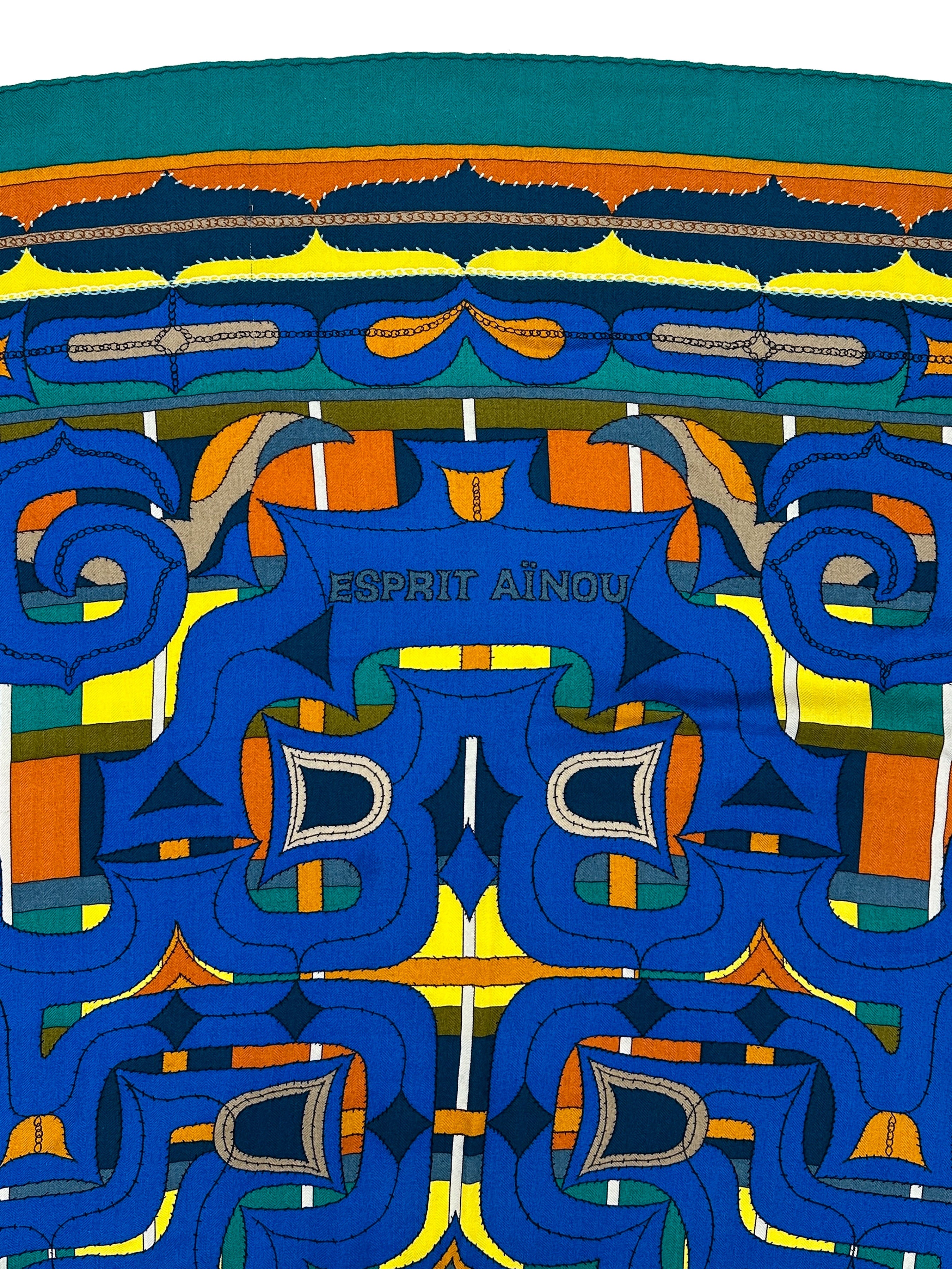 Hermès Esprit Aïnou Cashmere Silk 140