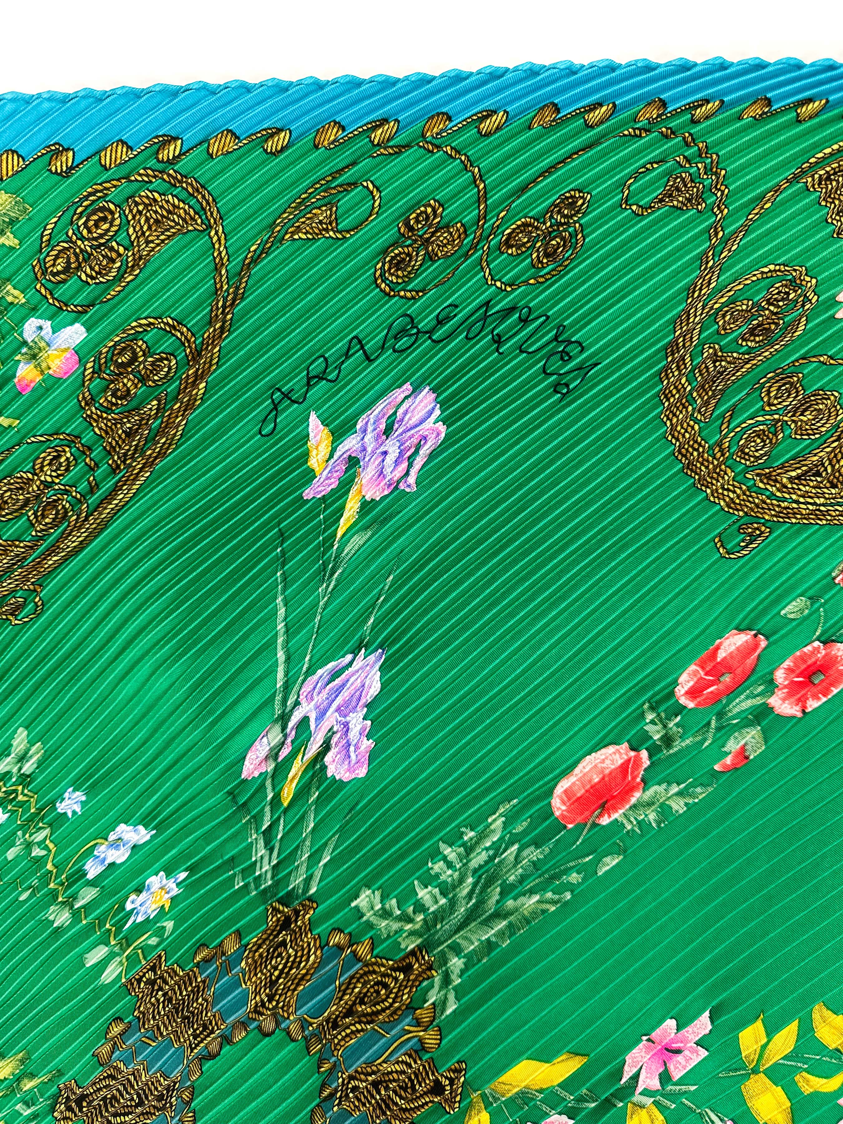 Hermès Arabesques Plissé 90