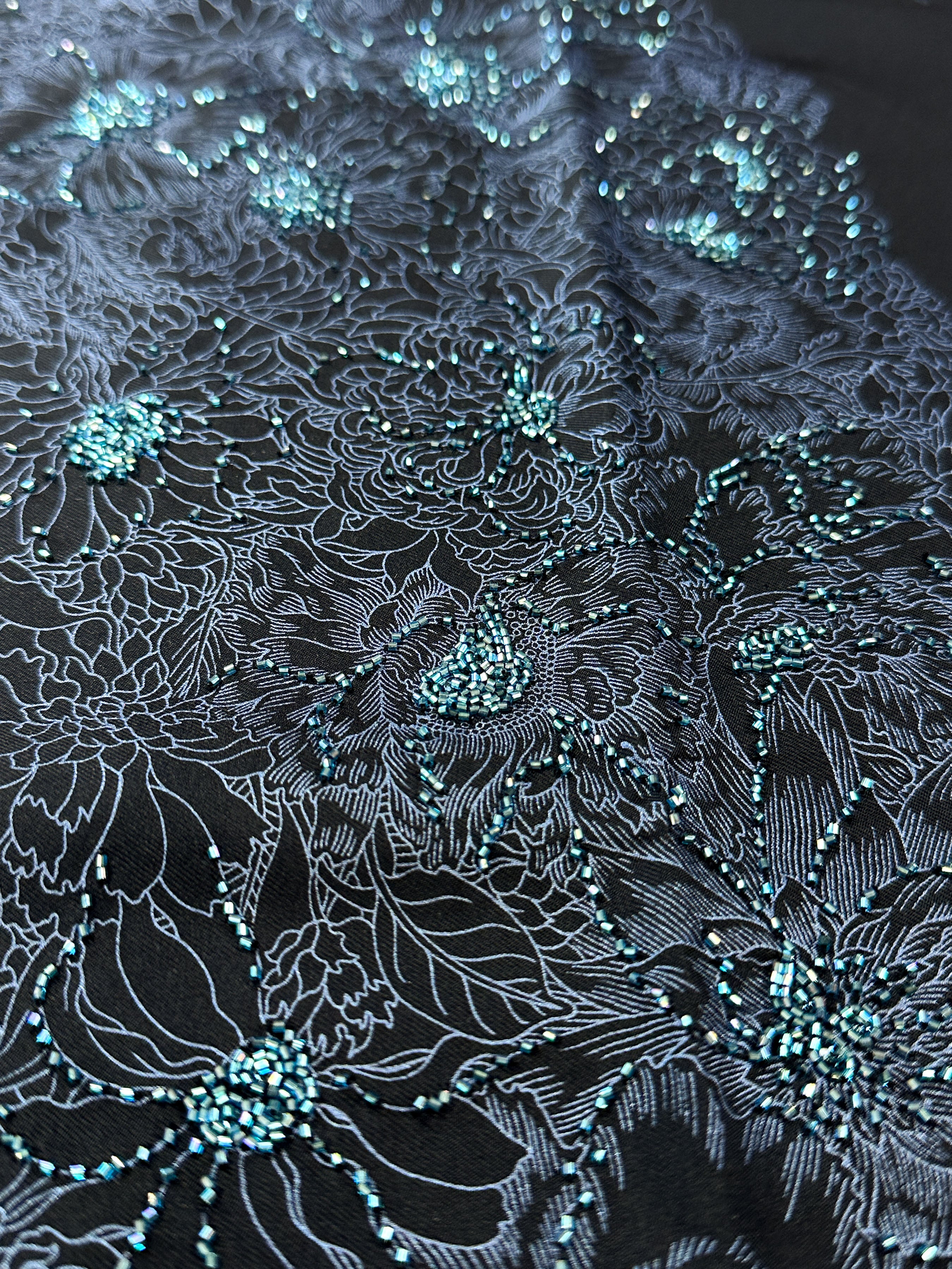 Hermès Robe Légère Beaded Exceptional 90