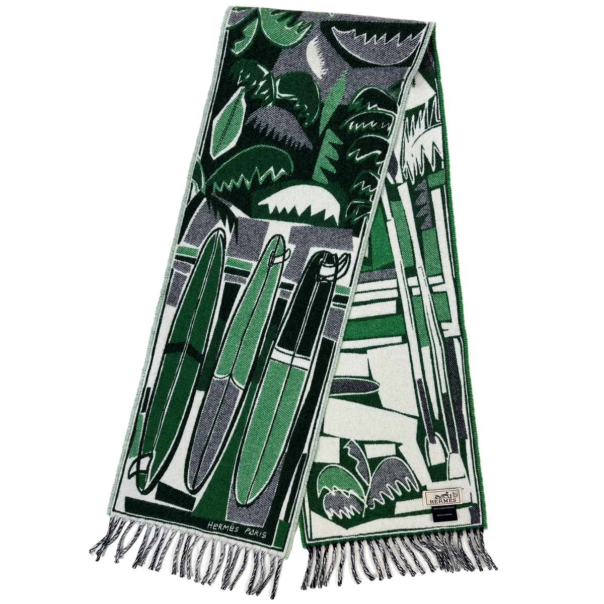 Hermès Sea, Surf, Fun Cashmere Shawl