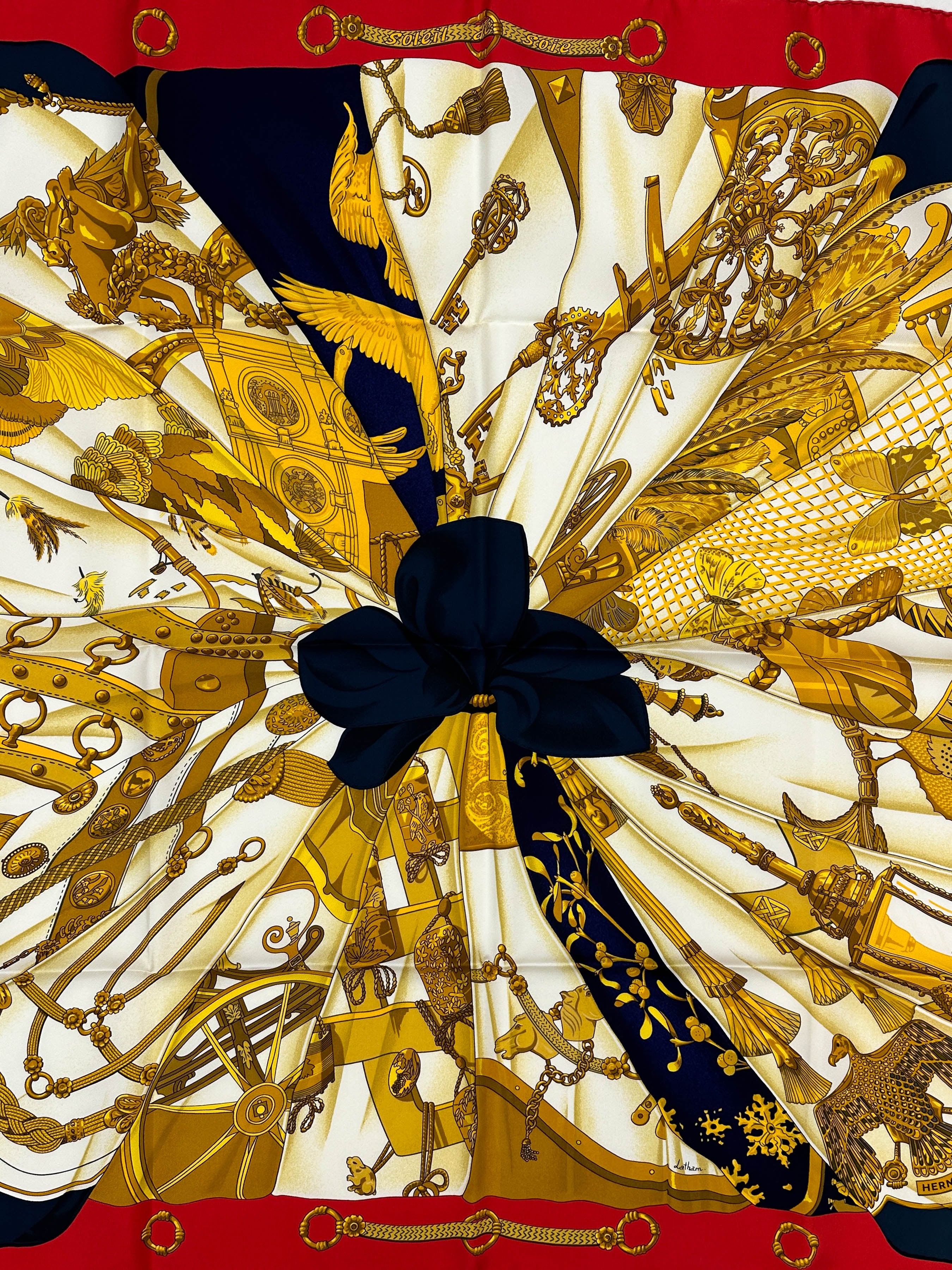 Hermès Soleil de Soie 90