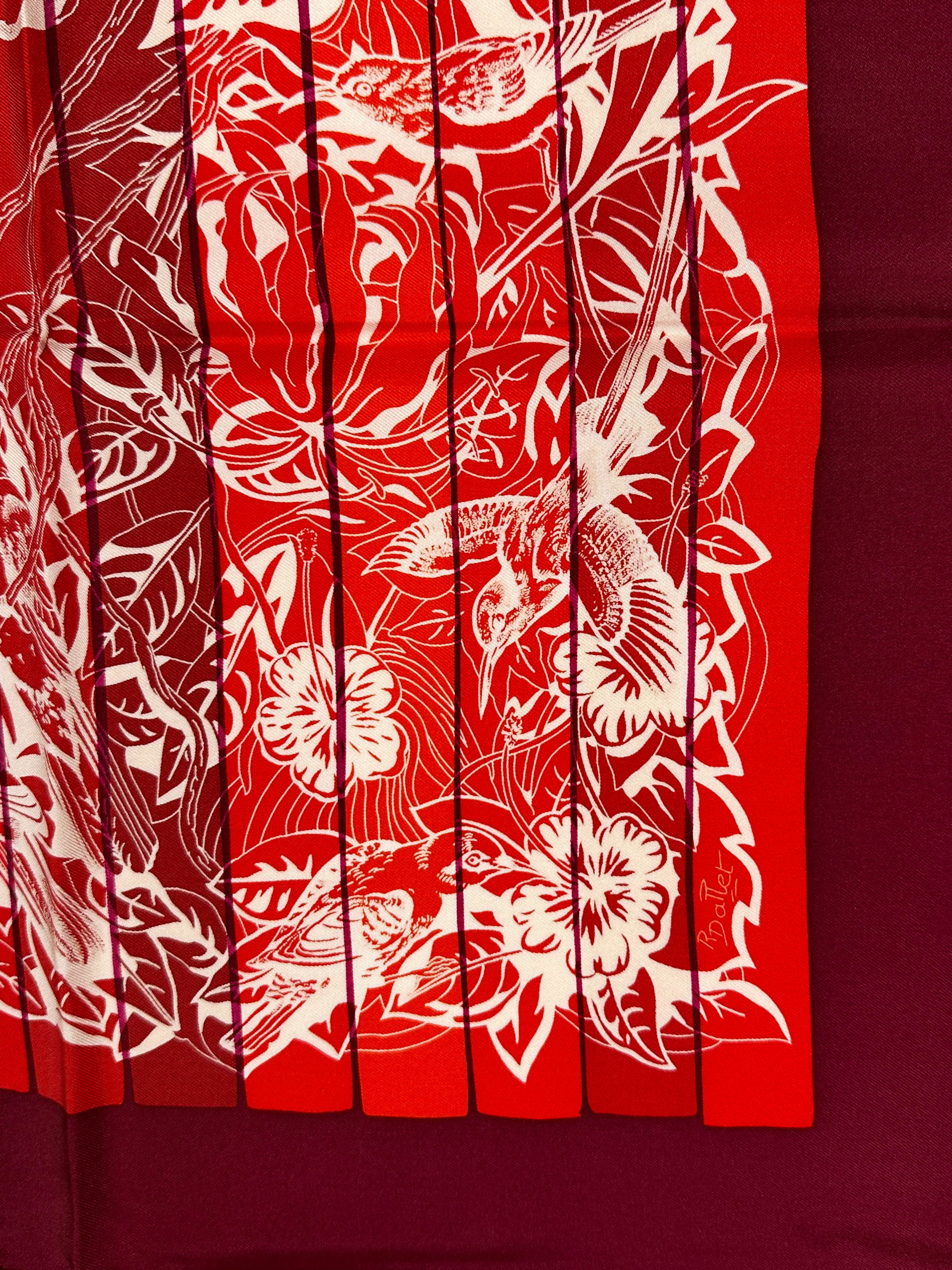 Hermès Jungle Love Rainbow 90