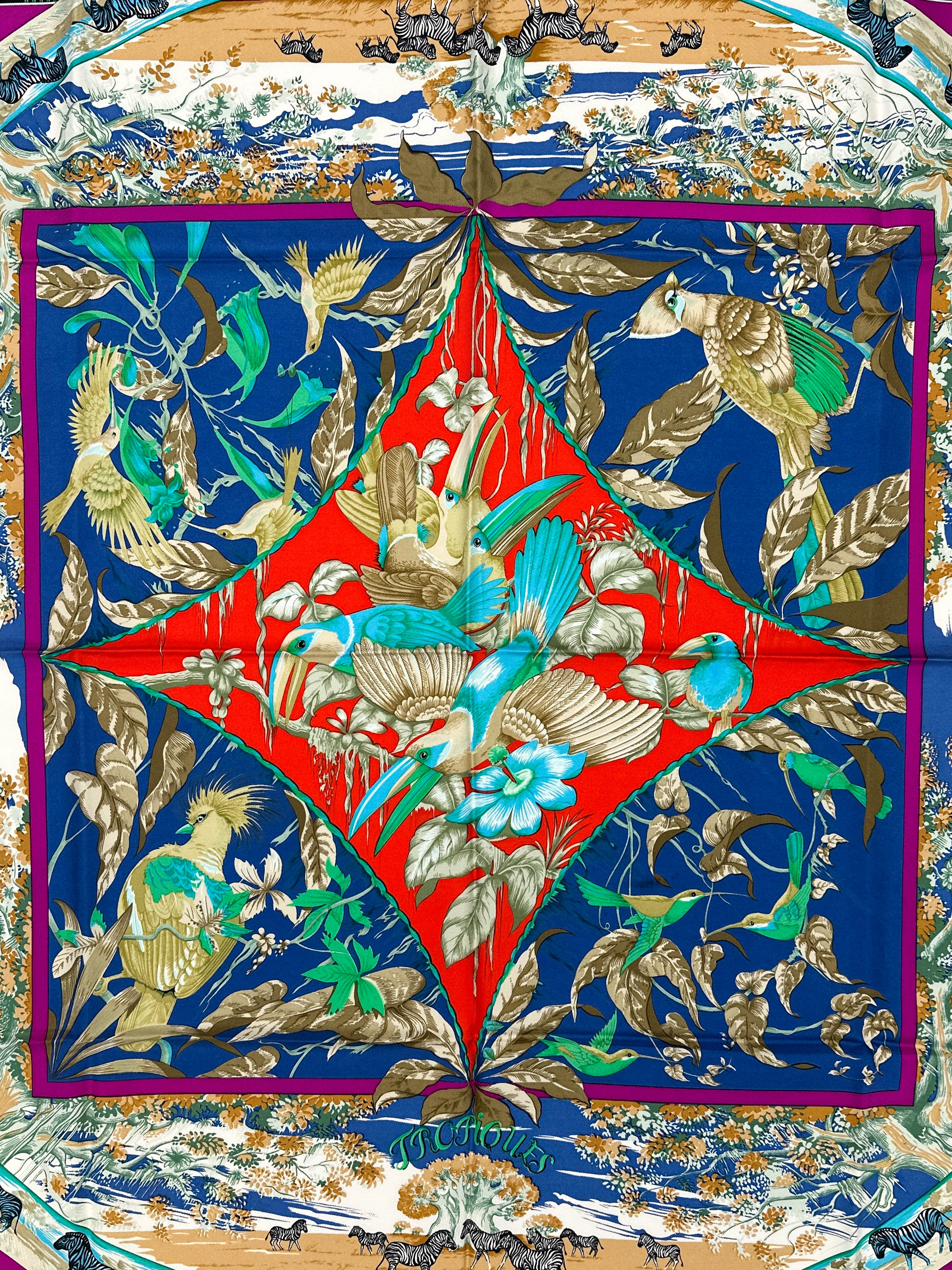 Hermès Tropiques 90