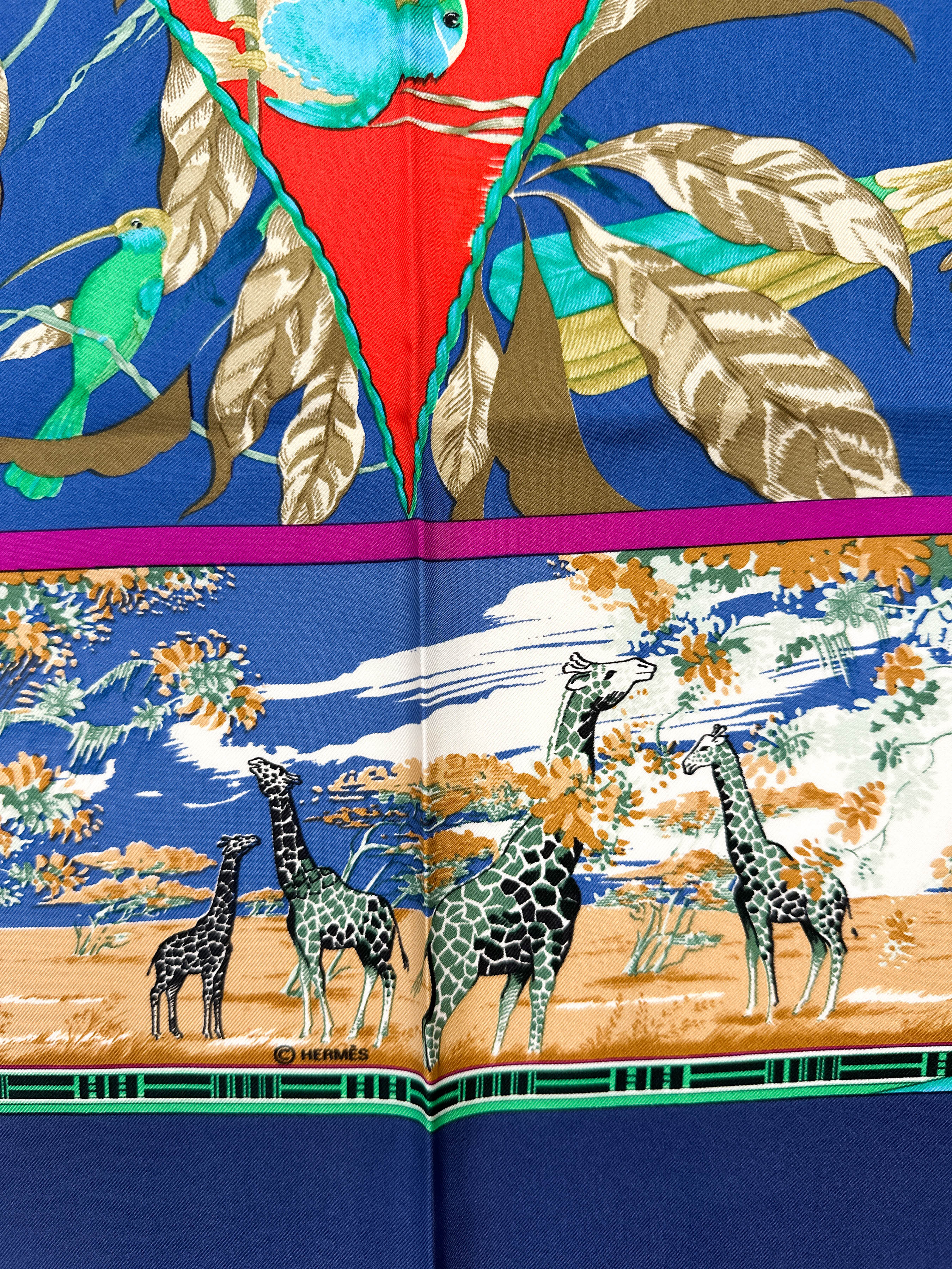 Hermès Tropiques 90