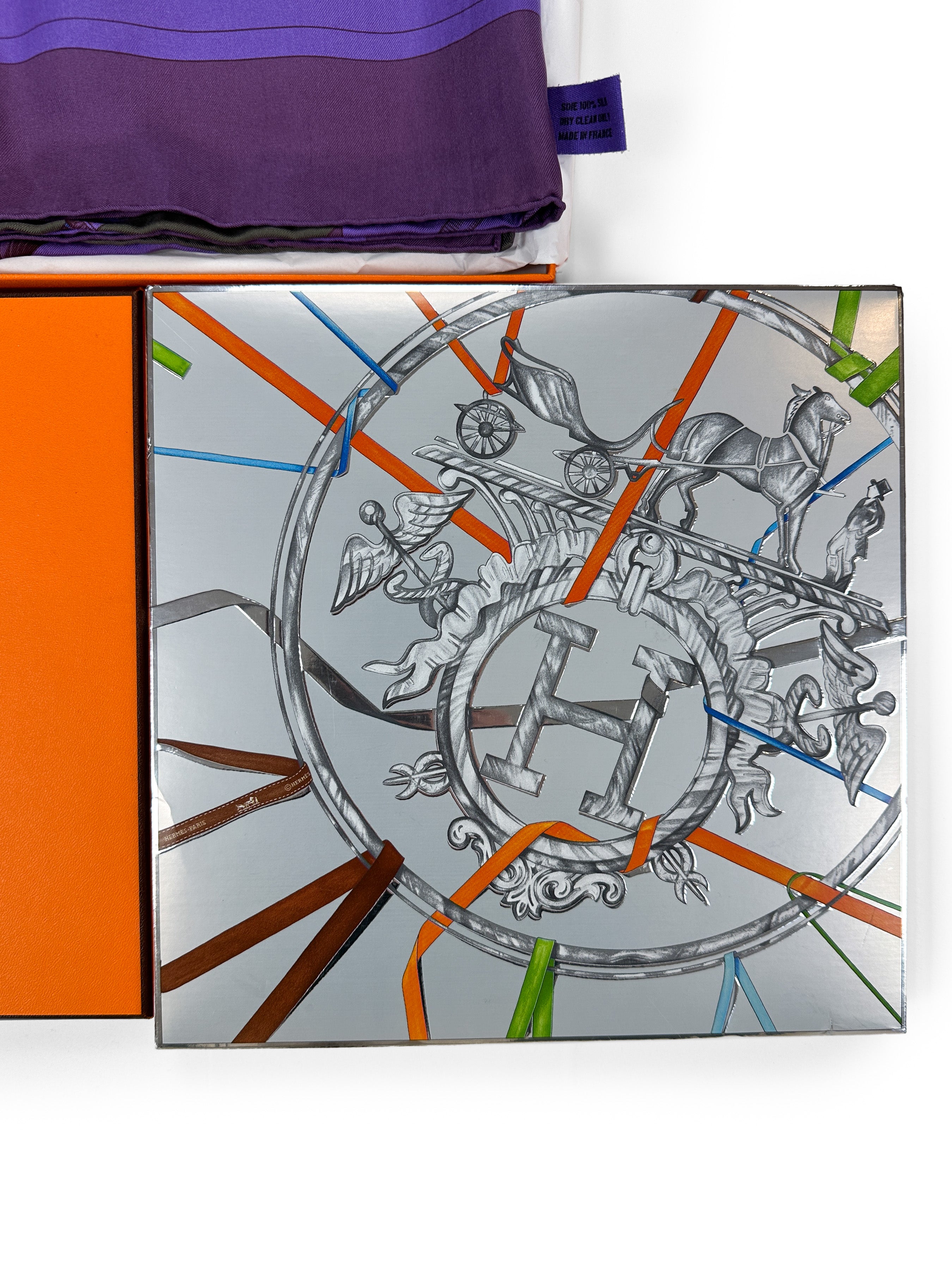 Hermès Clic-Clac Dip Dye 90