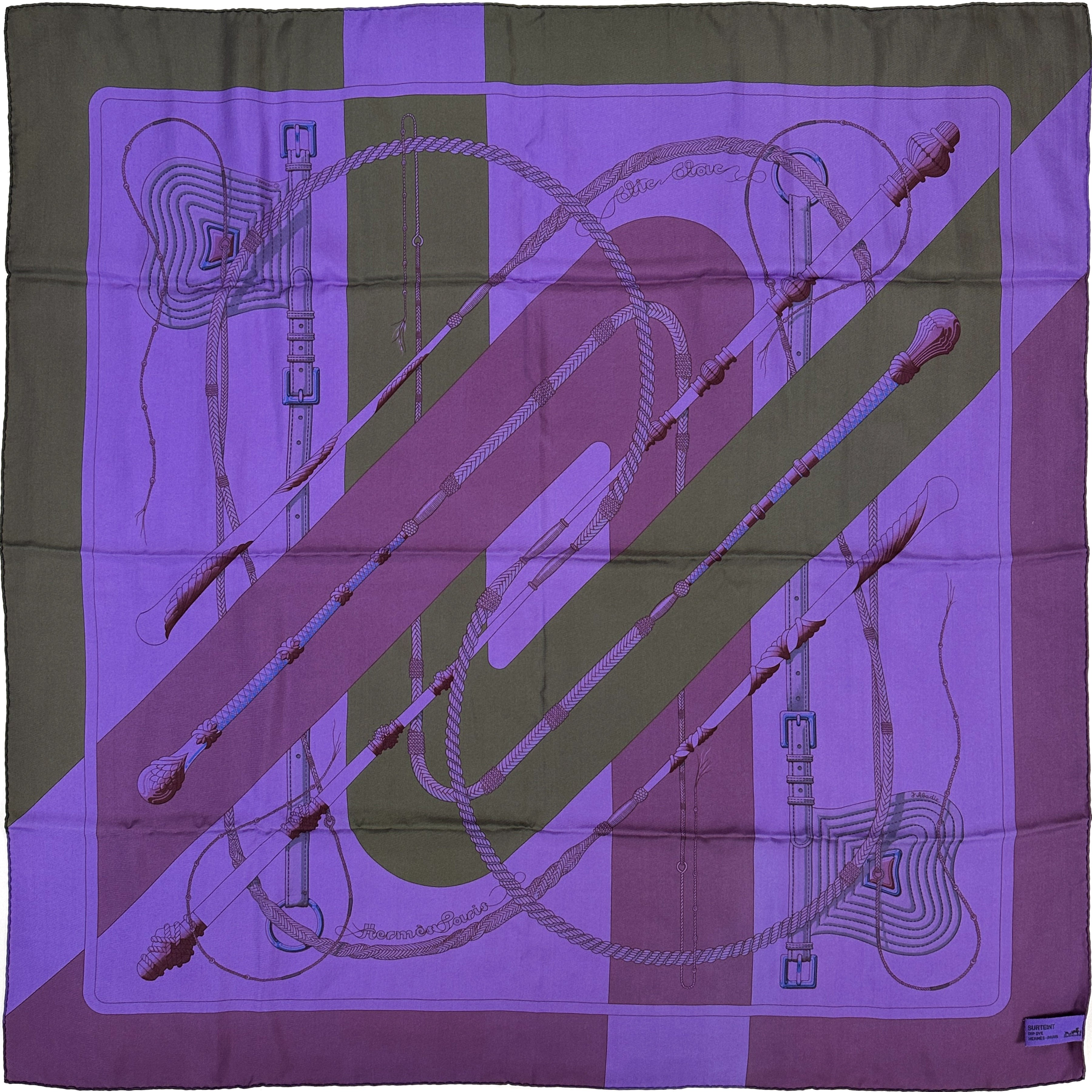 Hermès Clic-Clac Dip Dye 90