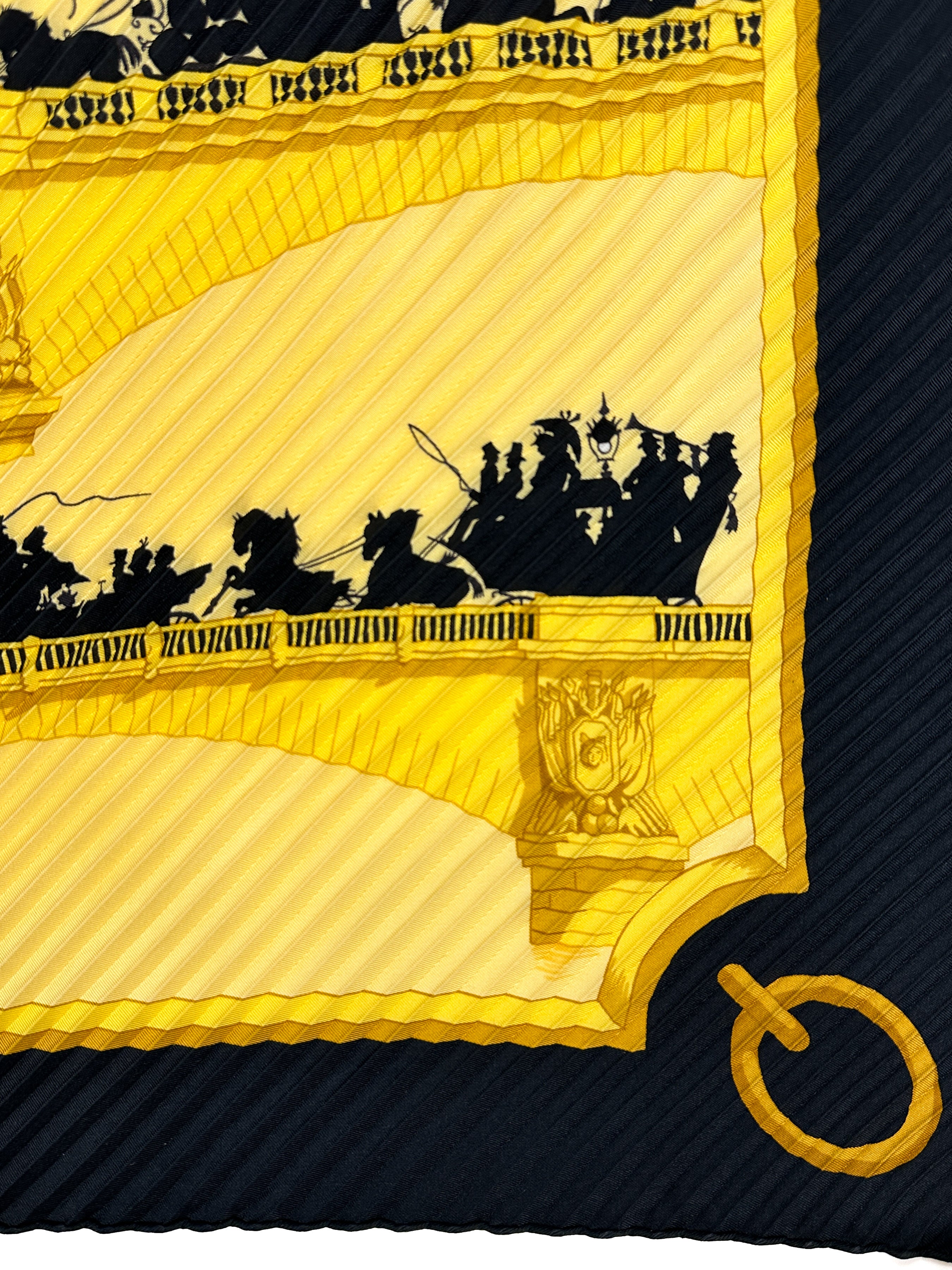 Hermès Les Ponts de Paris Plissé 90