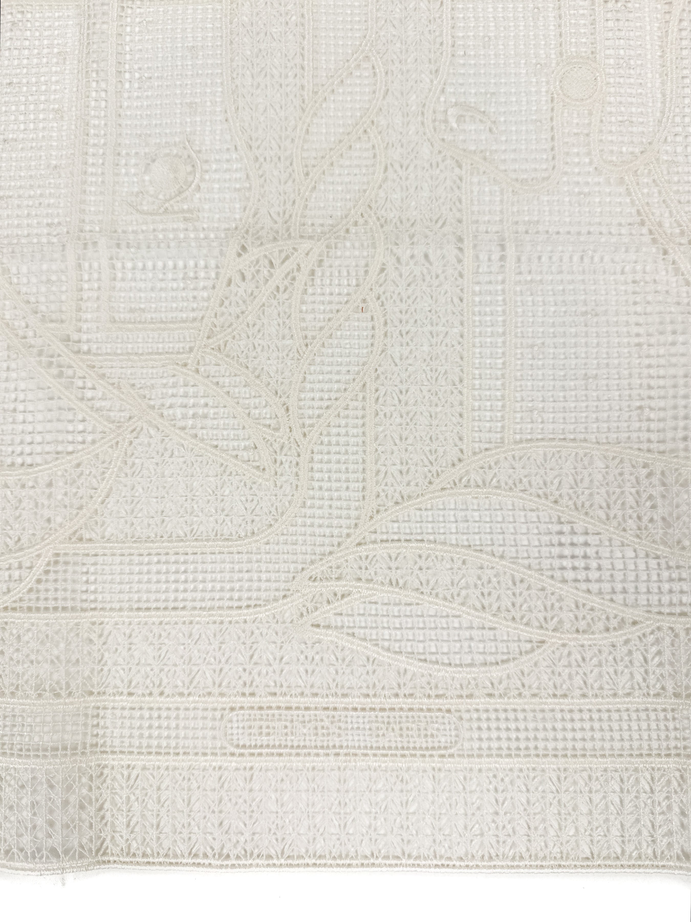 Hermès Guipure Quadrige Cotton Silk 60