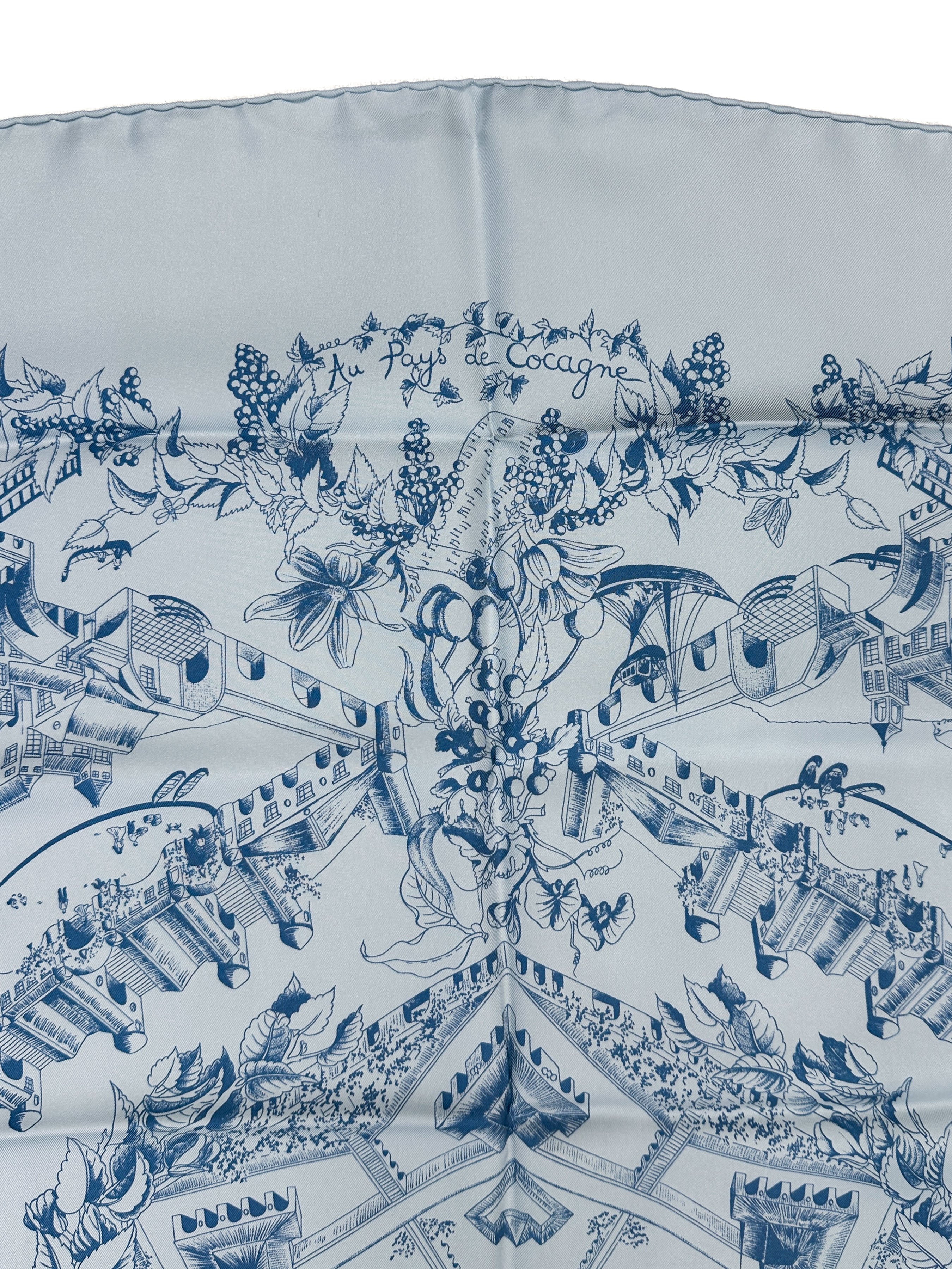 Hermès Au Pays de Cocagne Finesse 90