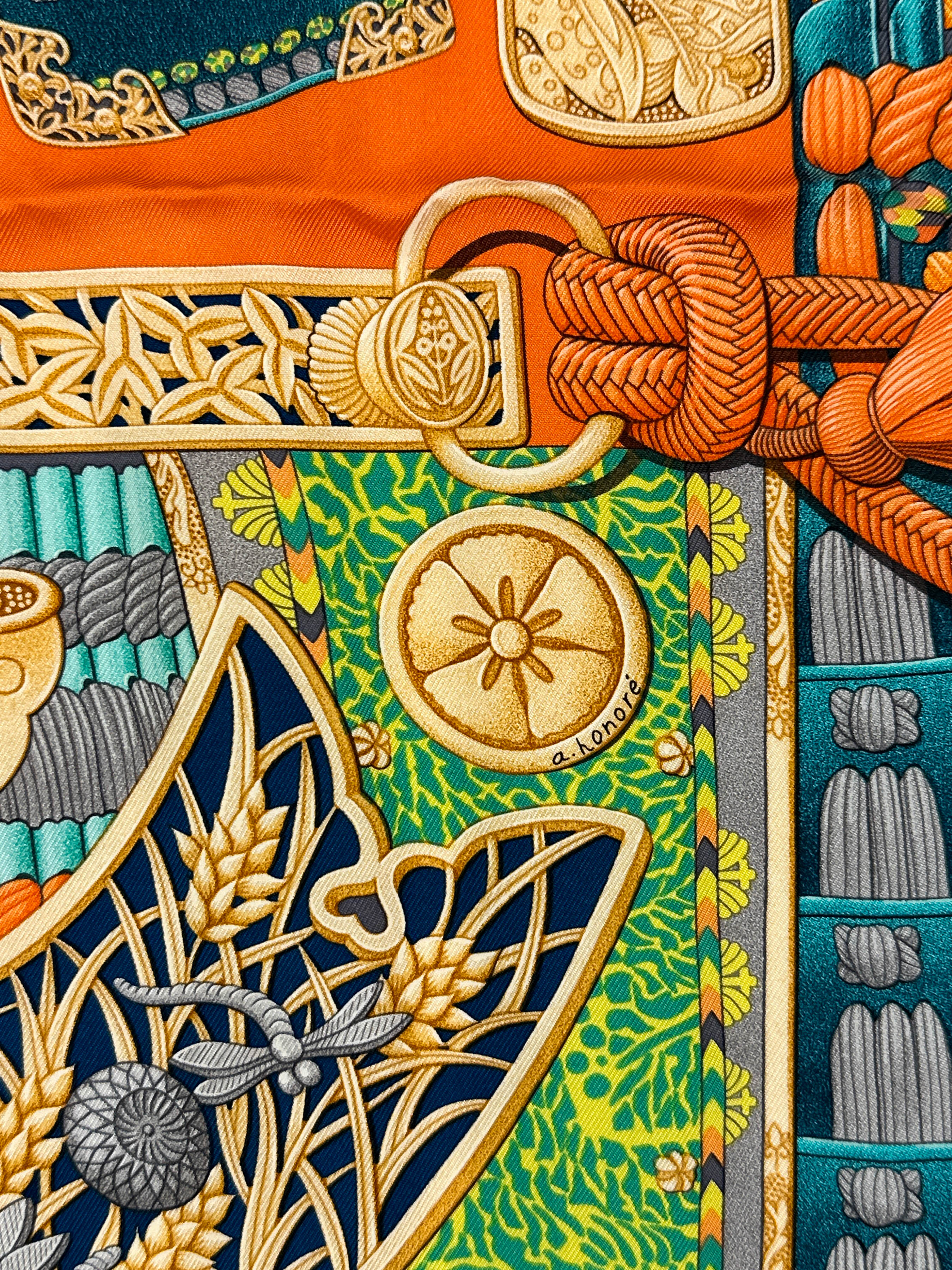 Hermès Parures de Samourais 90