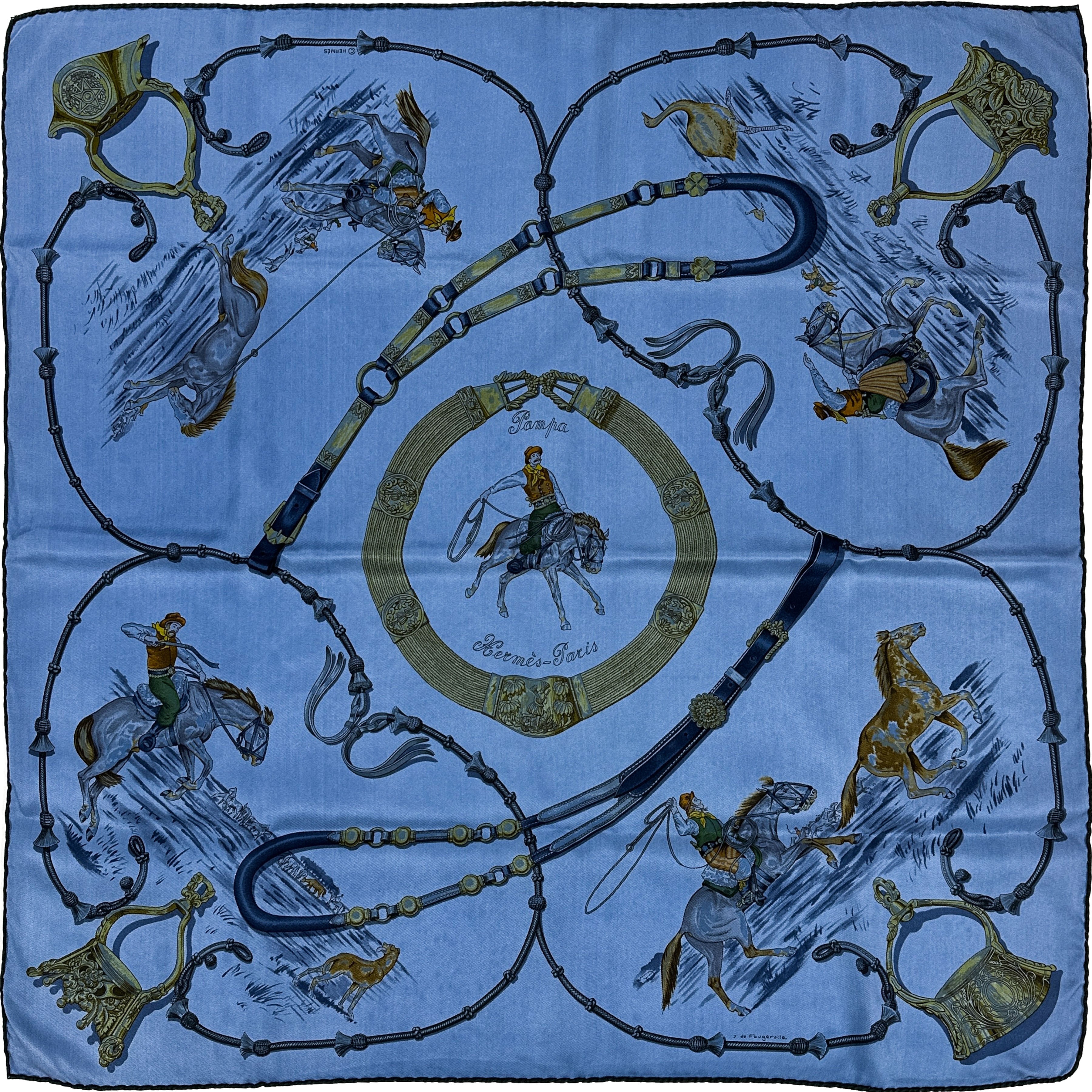 Hermès Pampa Dip Dye 70