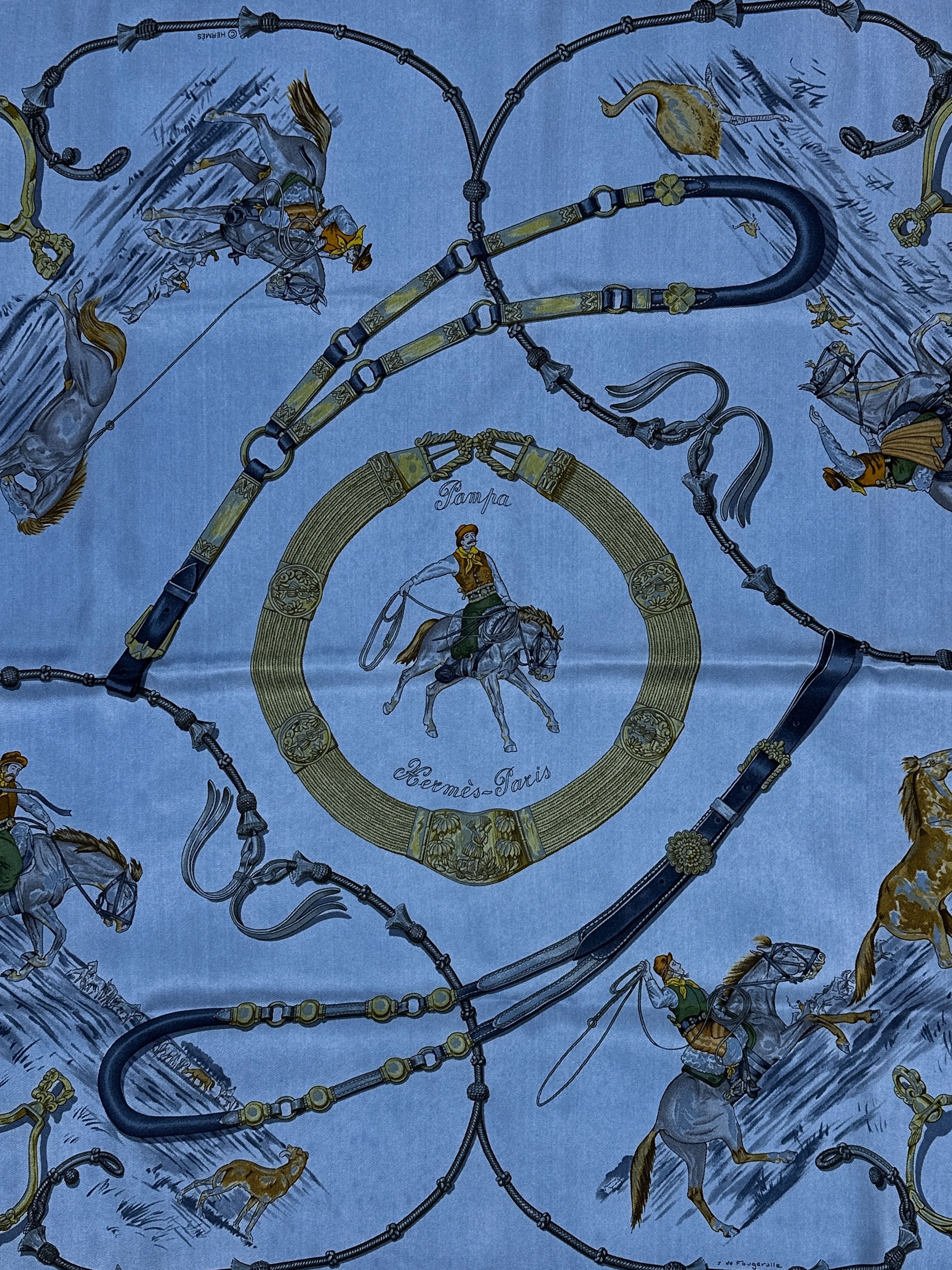 Hermès Pampa Dip Dye 70