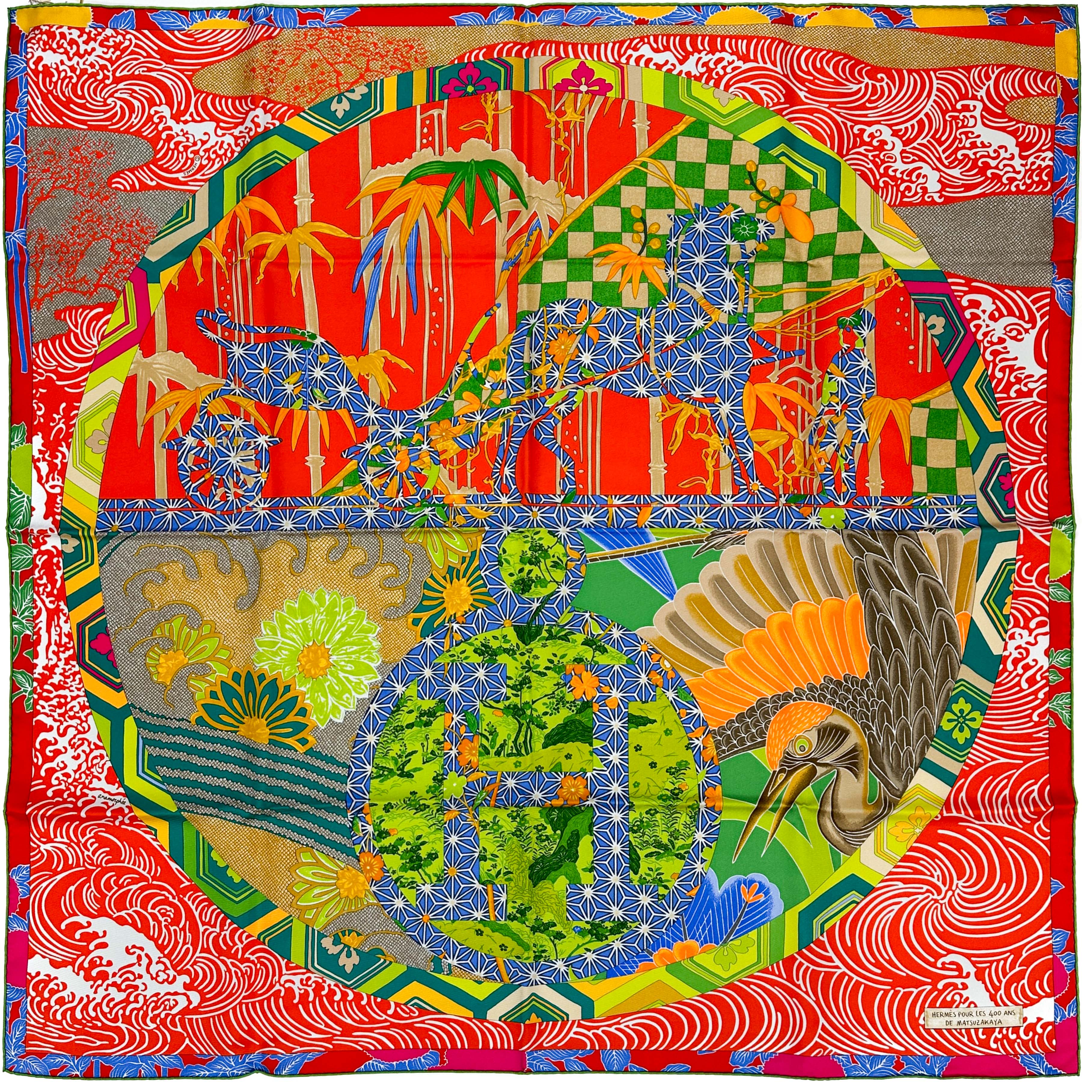 未使用級✨HERMES EX-LIBRIS EN KIMONOS カレジュアン Hermès Ex-Libris en Kimonos Special Edition 400 Years of Matsuzakaya 9