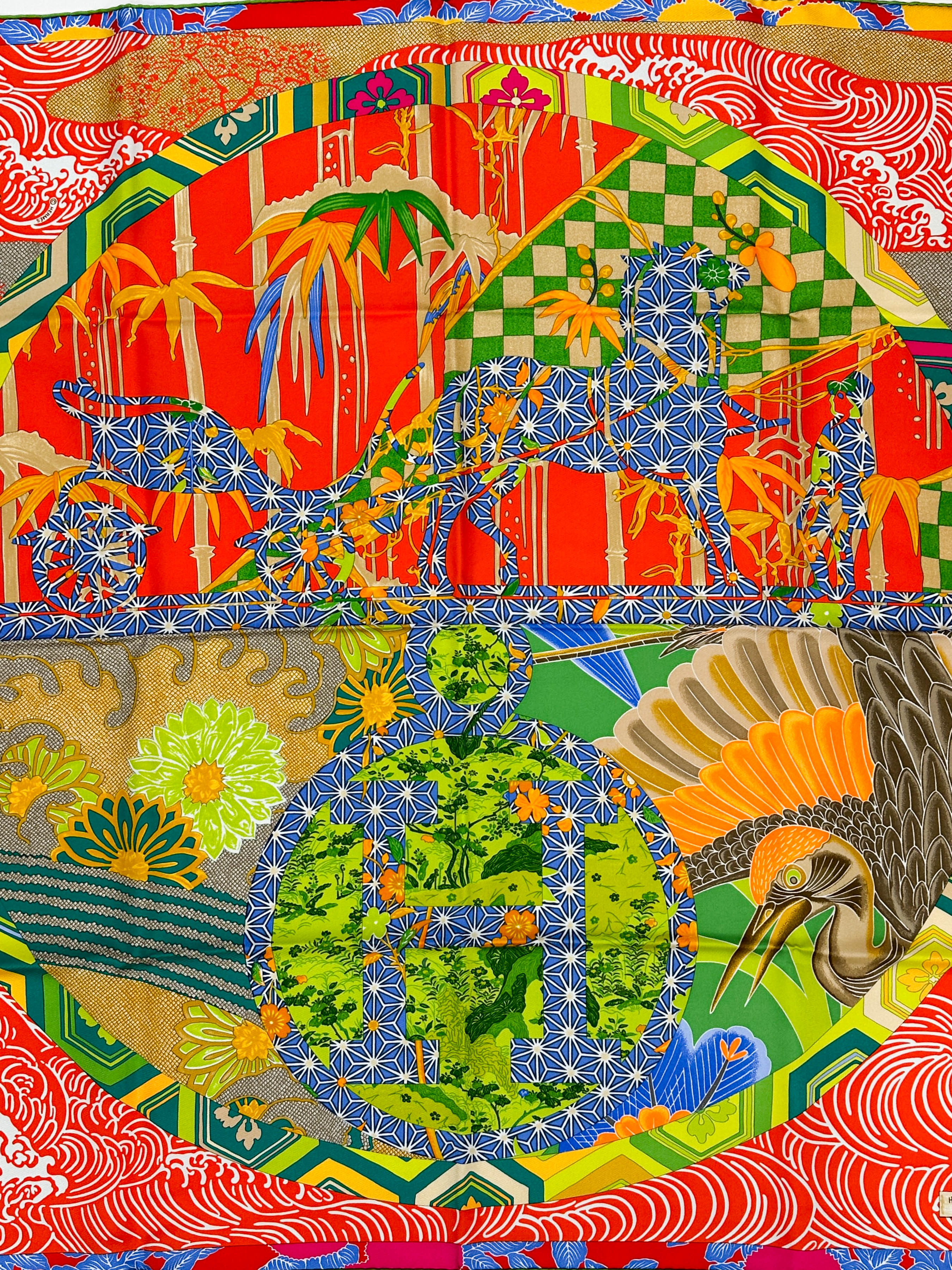 Hermès Ex-Libris en Kimonos Special Edition 400 Years of Matsuzakaya 90