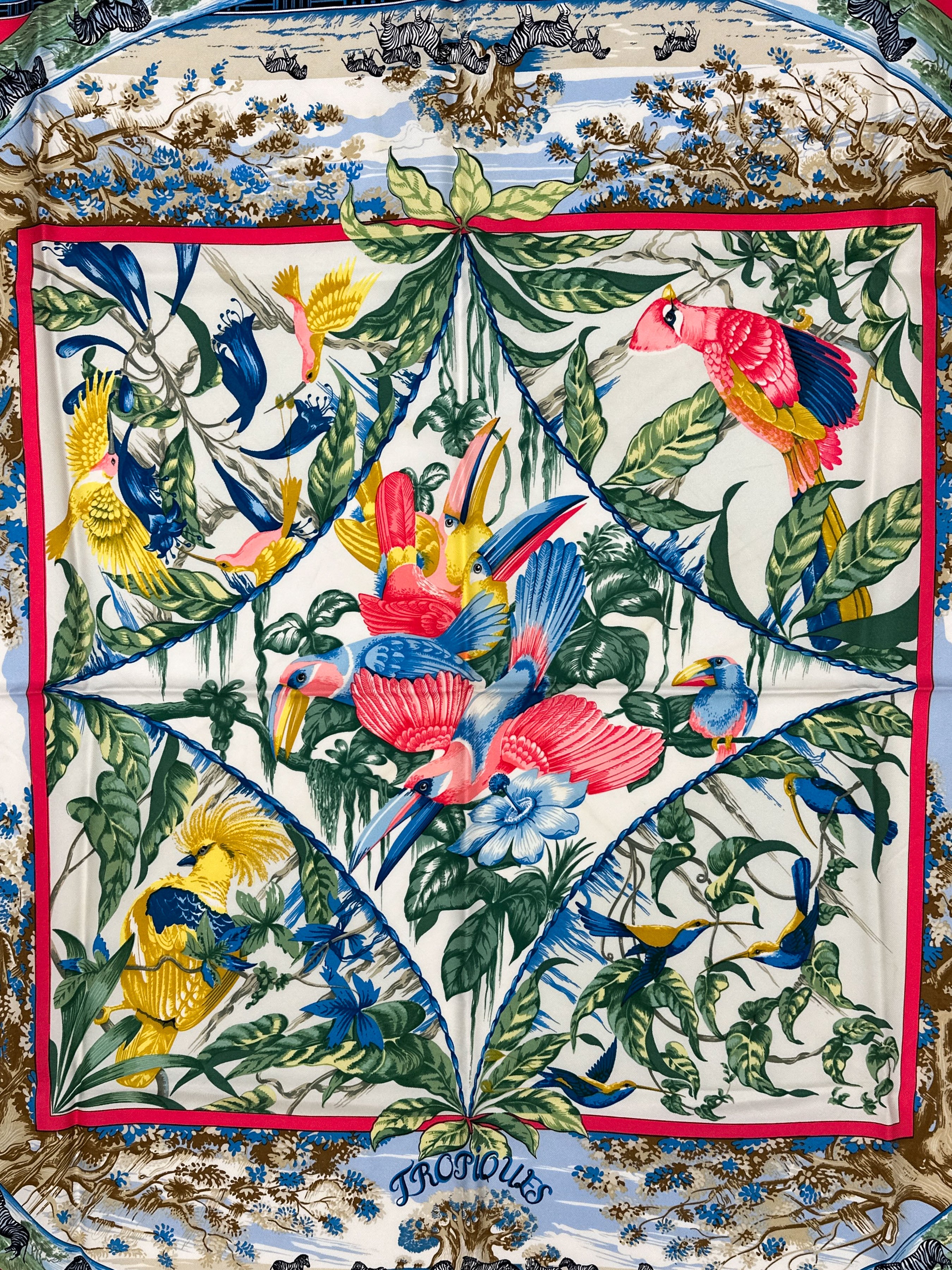 Hermès Tropiques 90