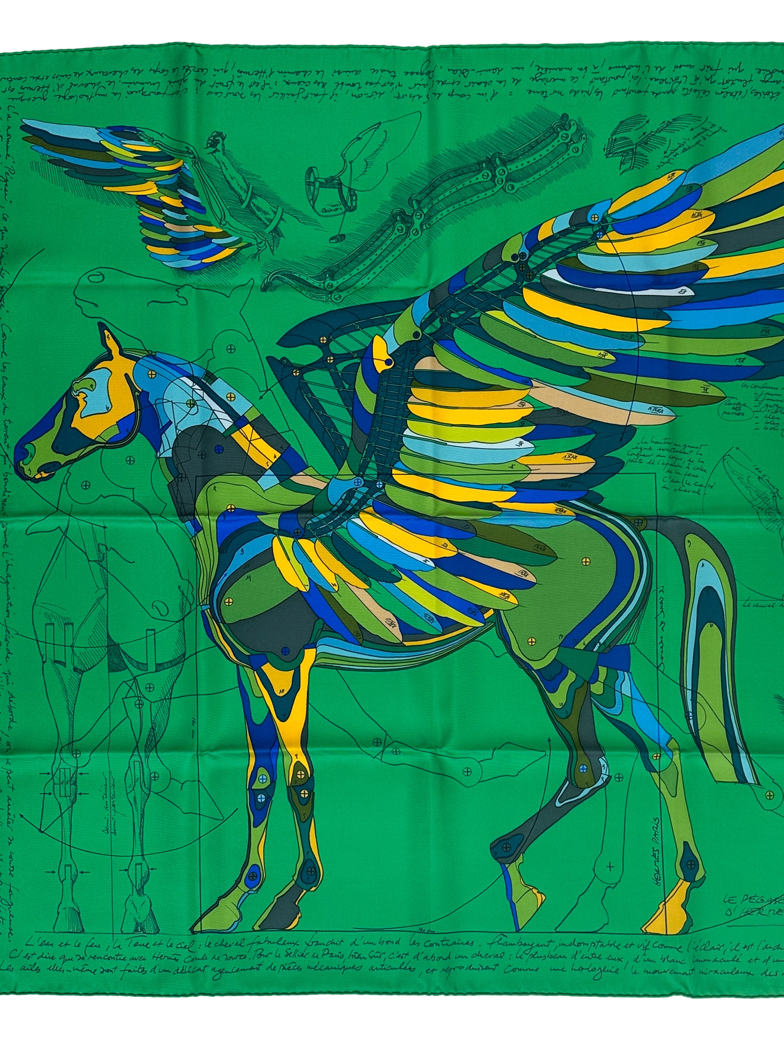 Hermès Le Pégase d'Hermès 90