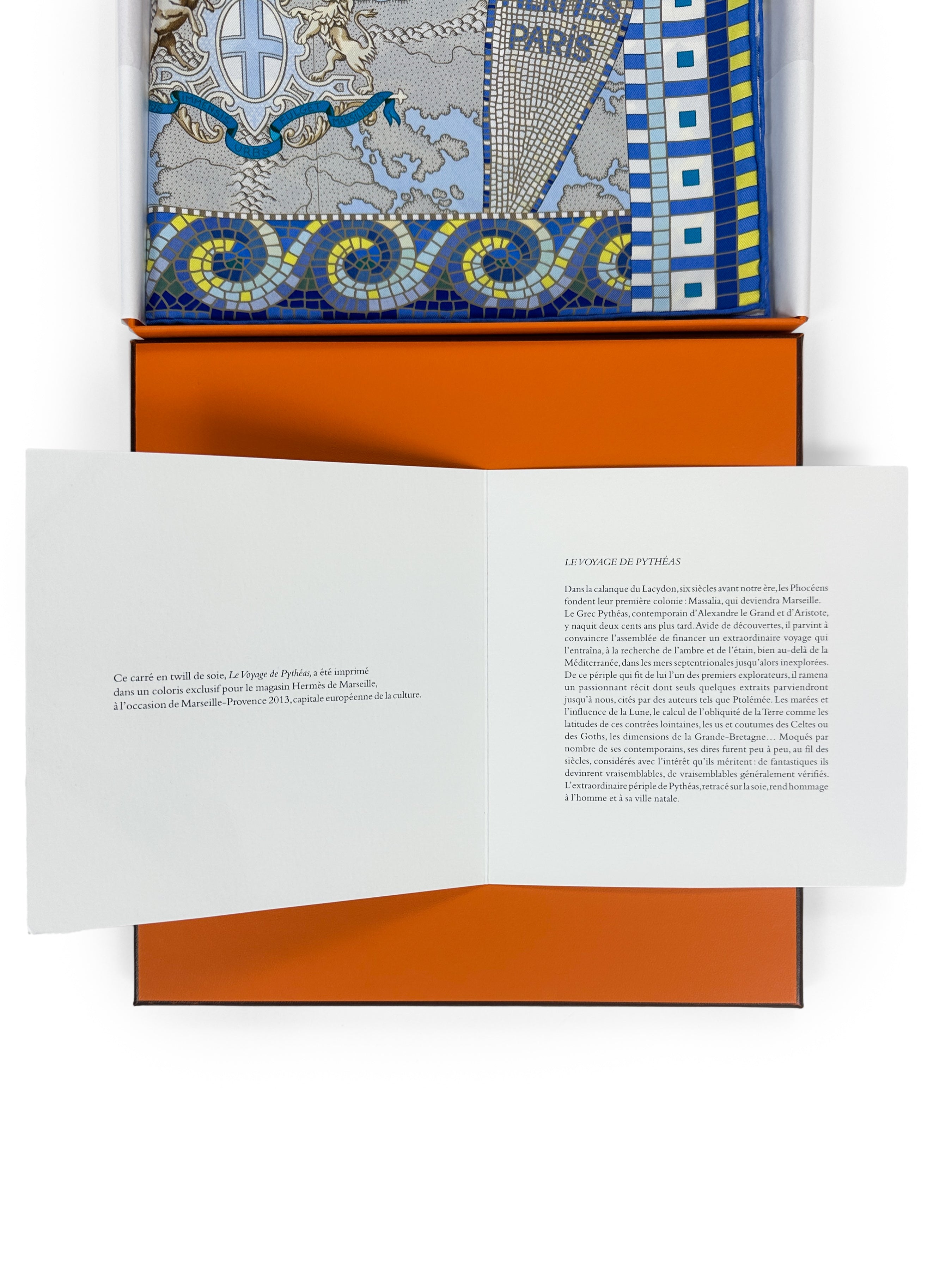 Hermès Special Edition Marseille-Provence Le Voyage de Pythéas 90 *300 Copies*