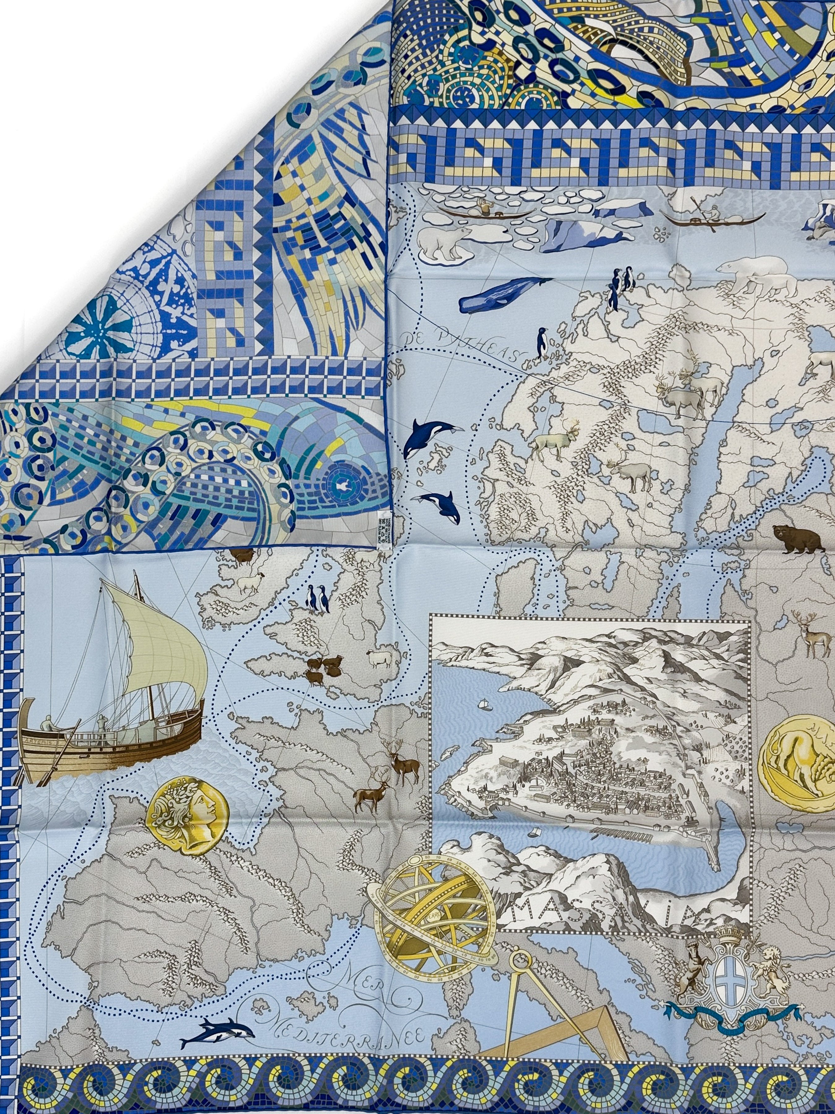 Hermès Special Edition Marseille-Provence Le Voyage de Pythéas 90 *300 Copies*