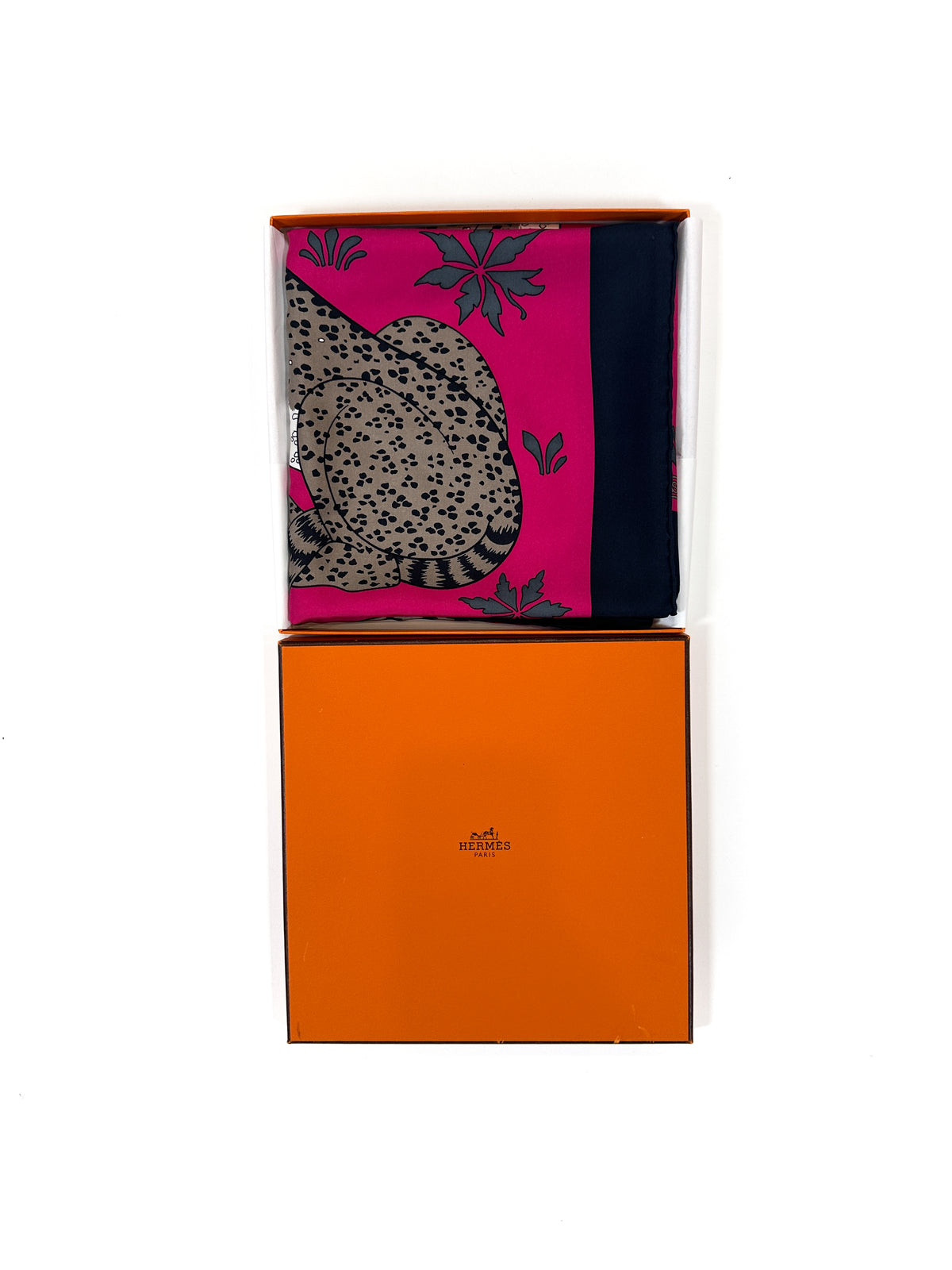 Hermès Les Leopards 90
