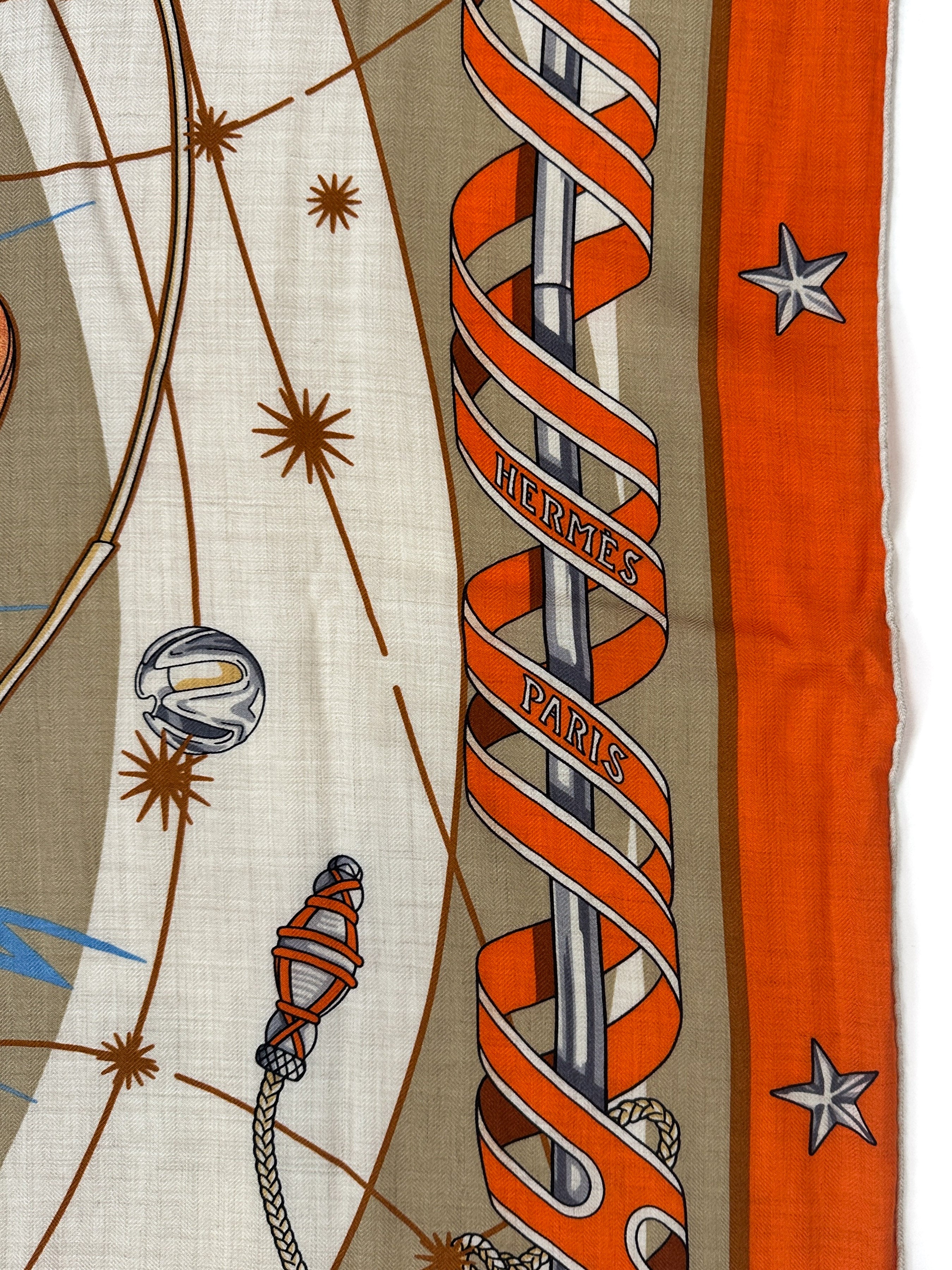 Hermès Chorus Stellarum Cashmere Silk 140