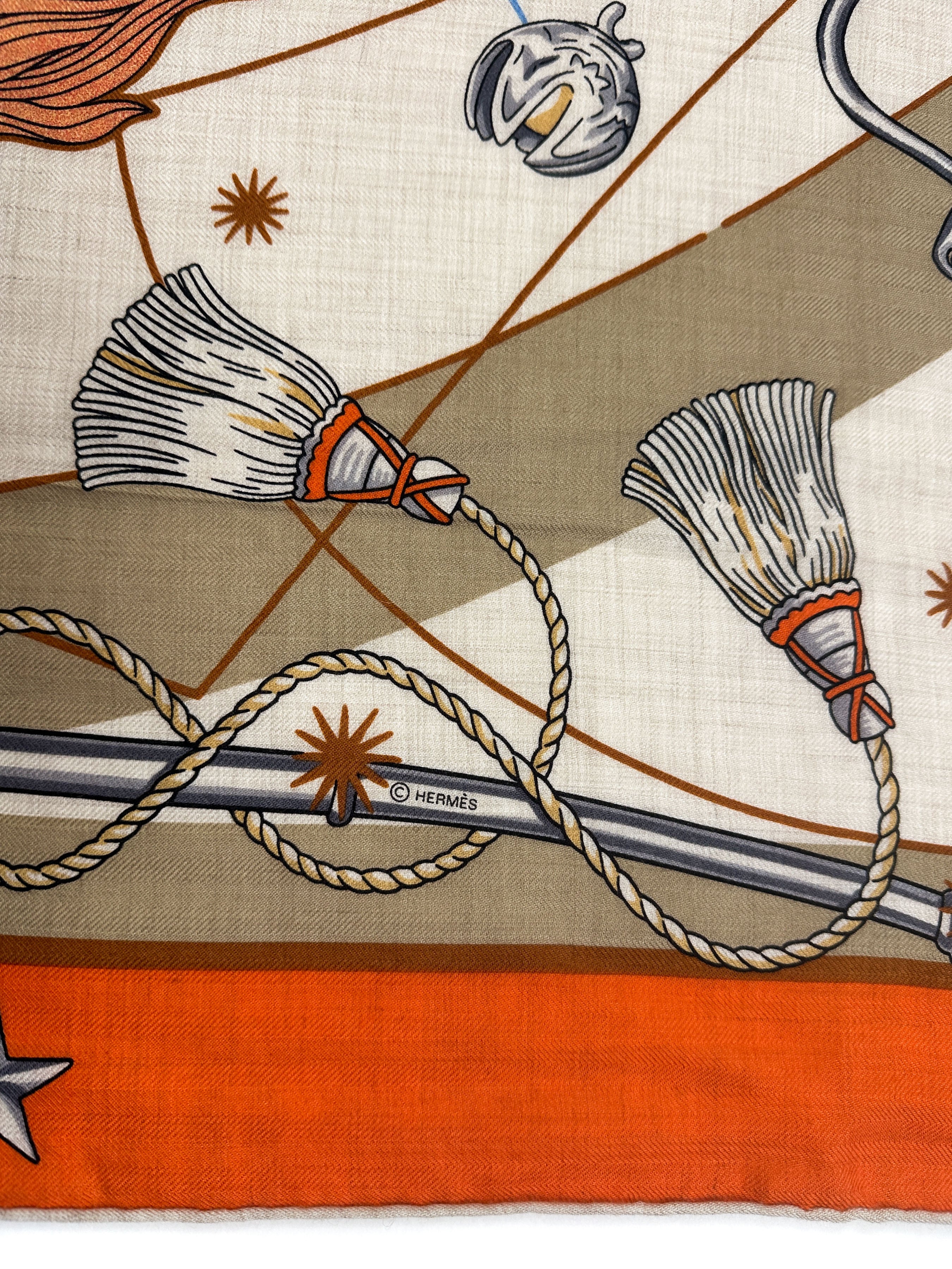 Hermès Chorus Stellarum Cashmere Silk 140