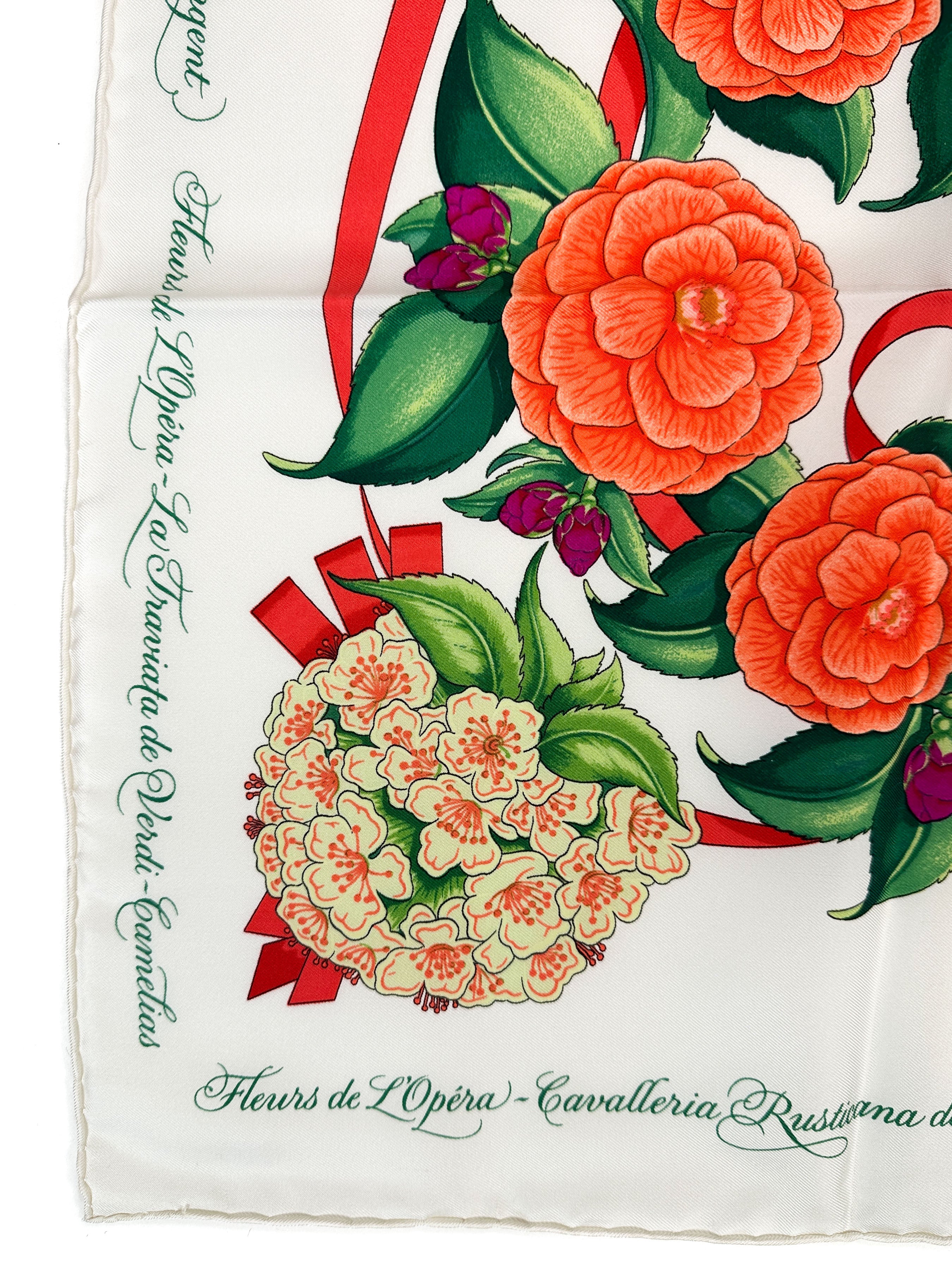 Hermès Fleurs de L’Opéra 90