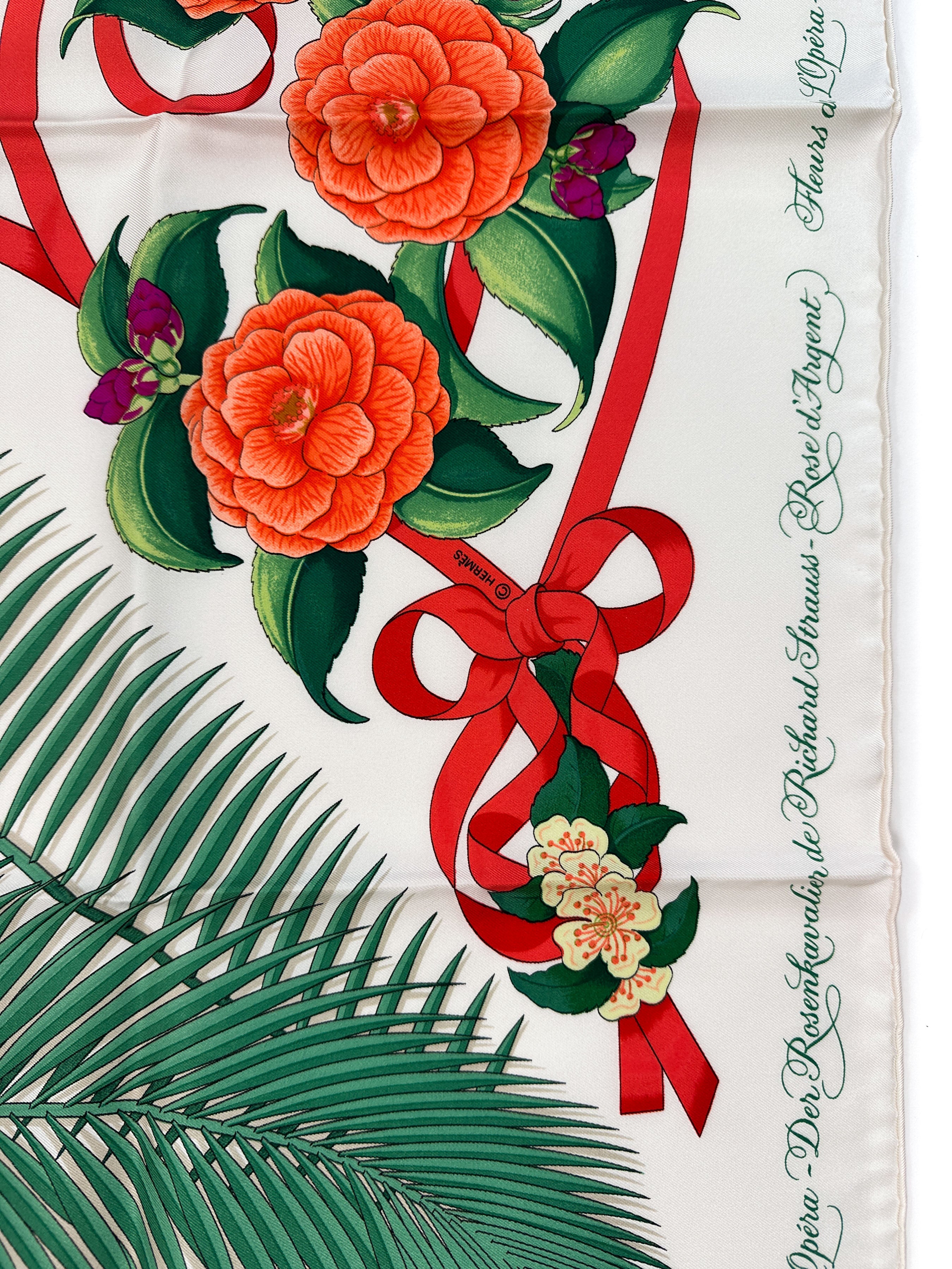 Hermès Fleurs de L’Opéra 90