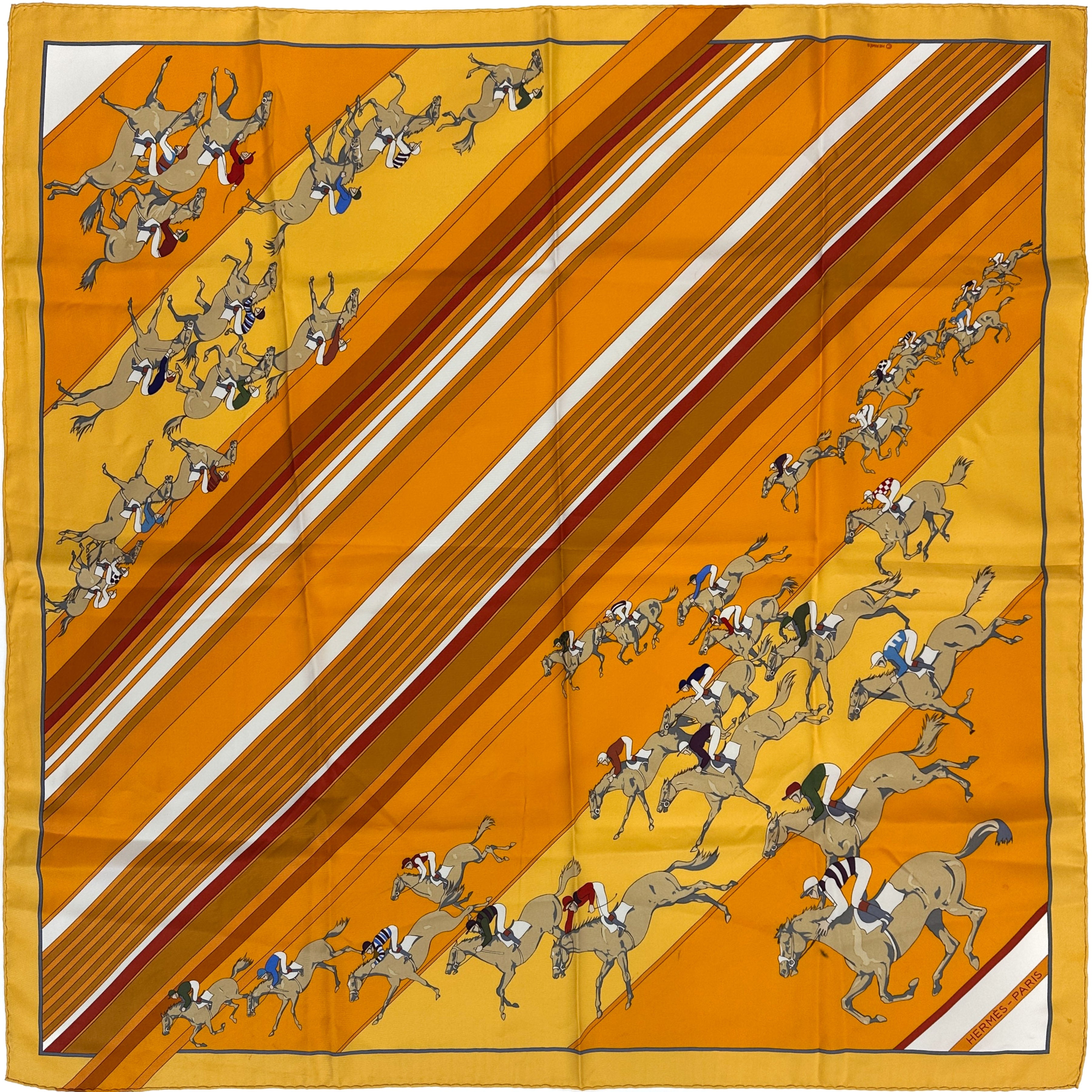 Hermès Les Courses 90