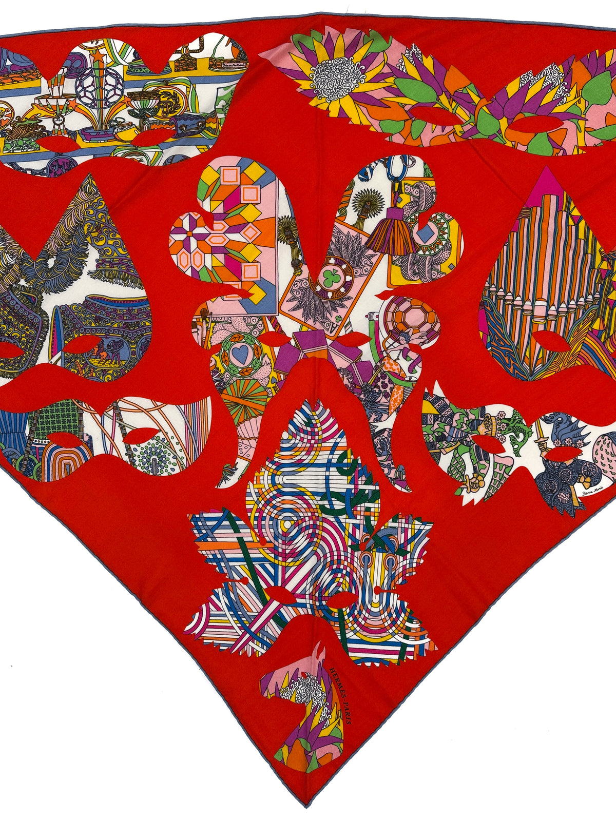 Hermès Bal de Soie Giant Triangle