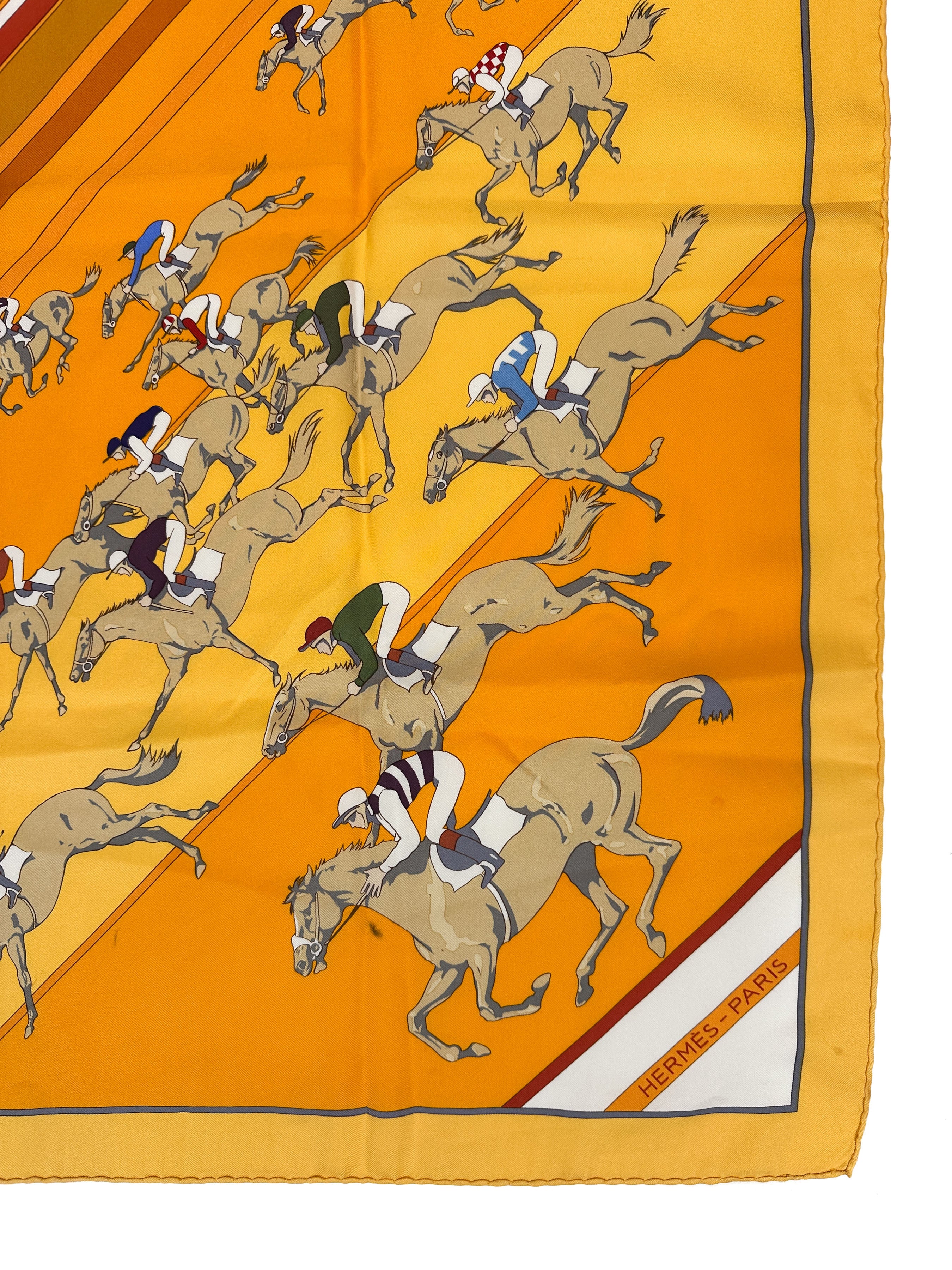 Hermès Les Courses 90