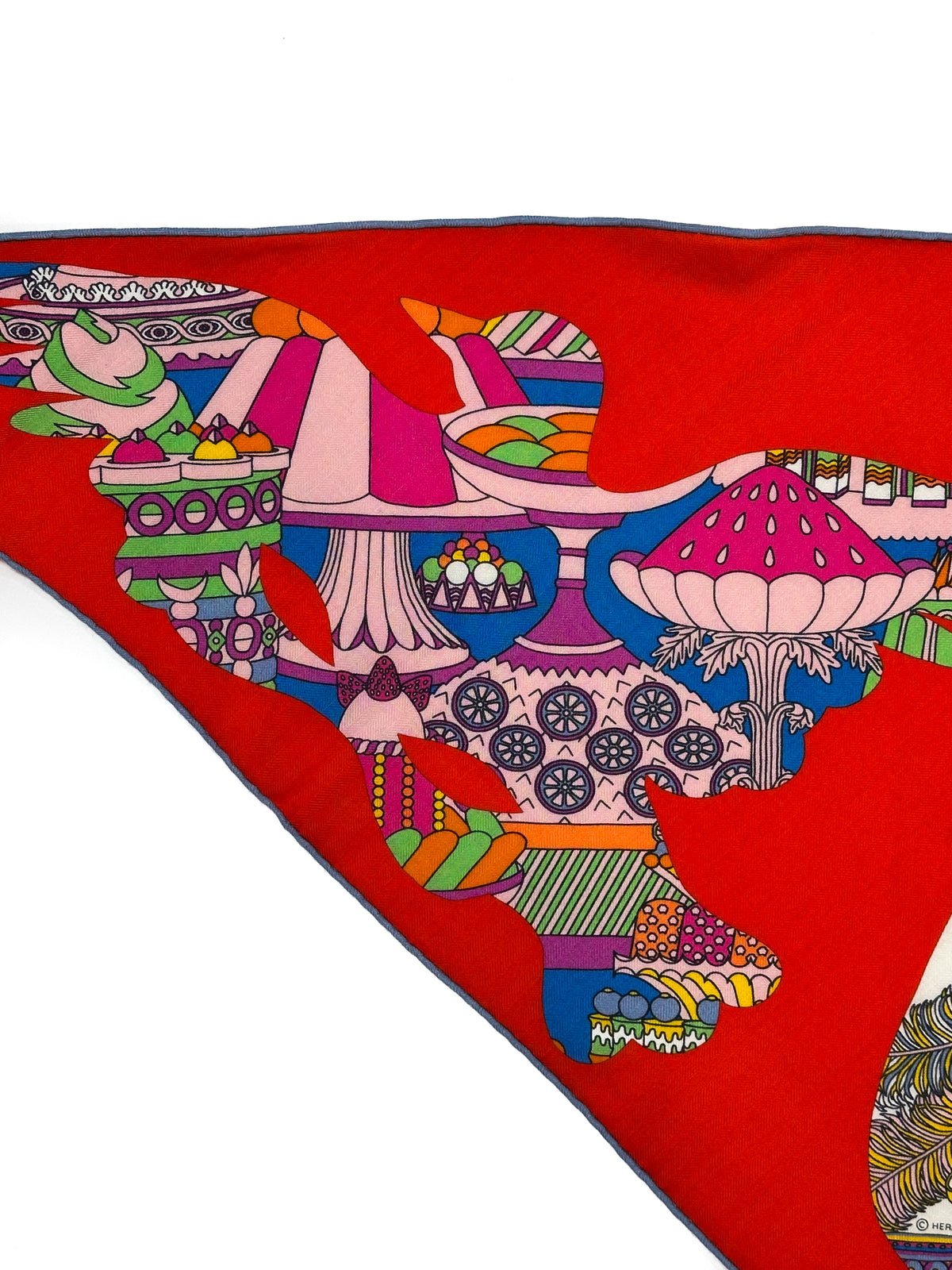 Hermès Bal de Soie Giant Triangle