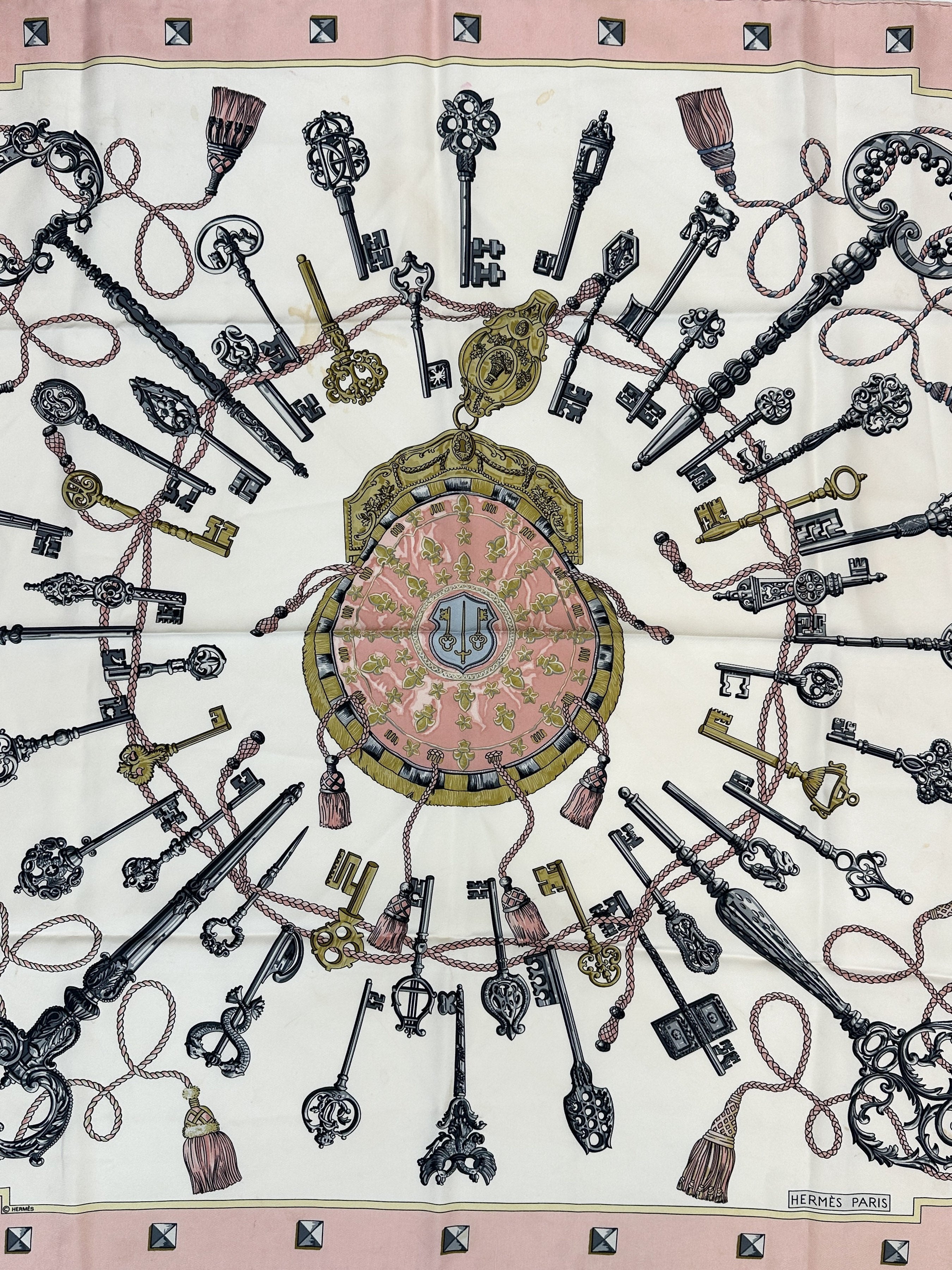 Hermès Les Cles 90