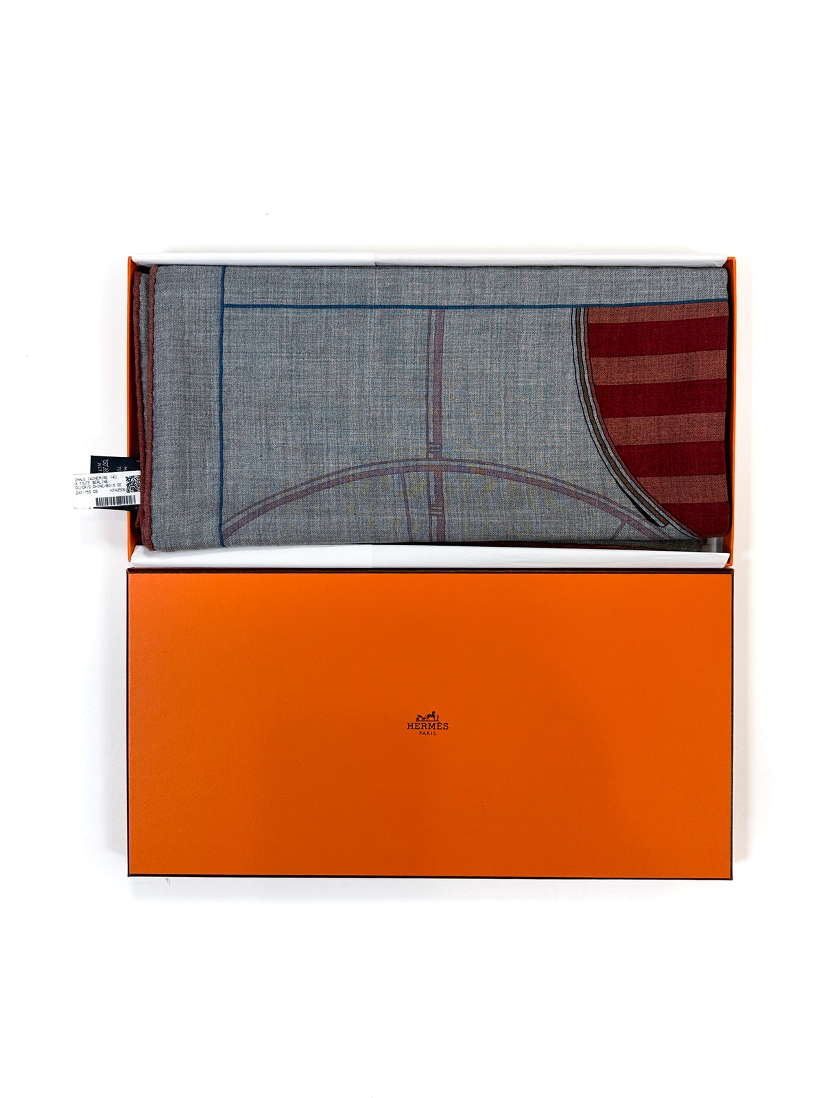 Hermès A Toute Berline ! Cashmere Silk 140