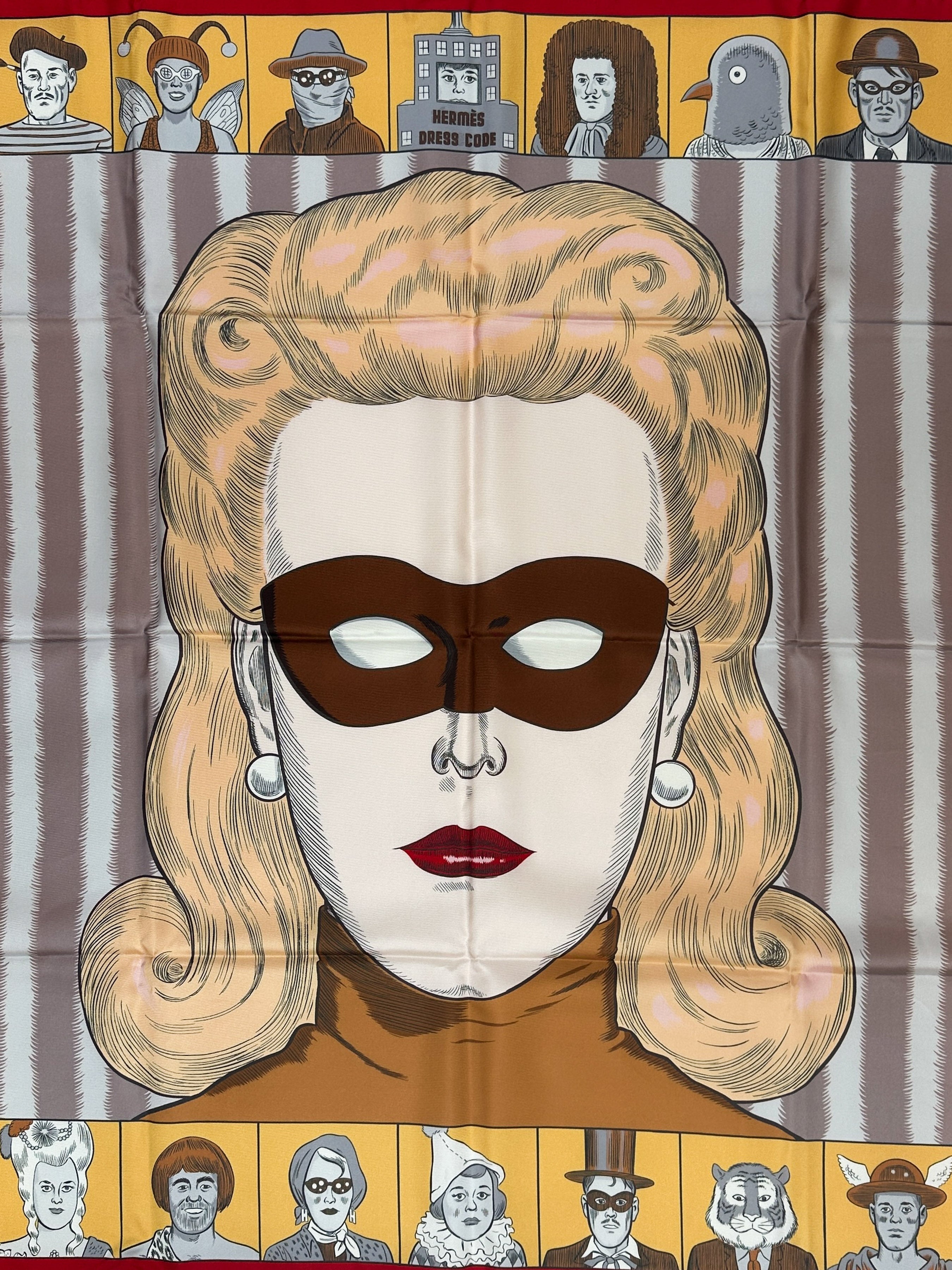 Hermès Dress Code Double Face 90