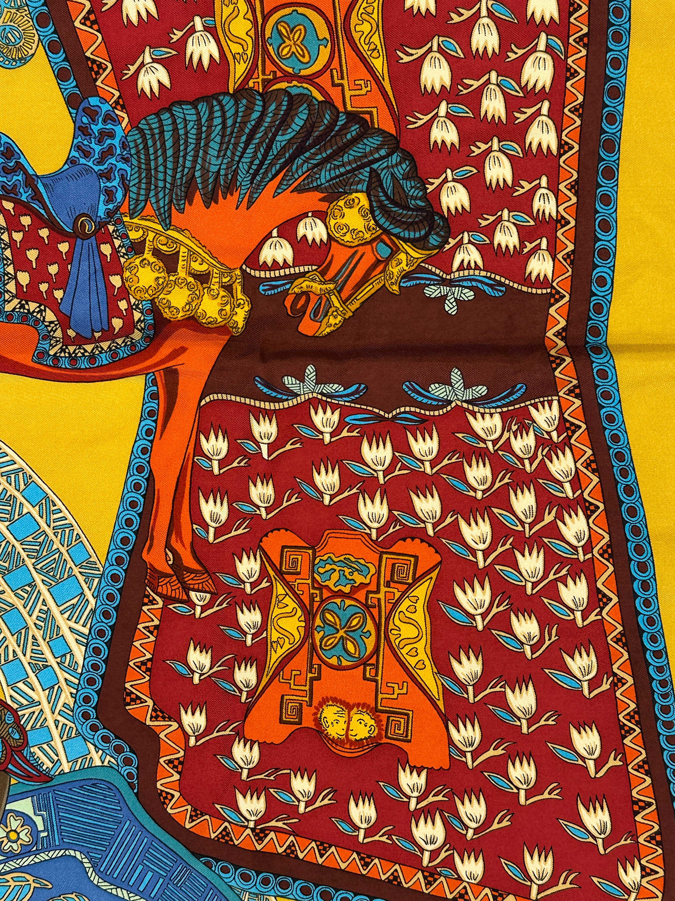 Hermès Art Des Steppes 90