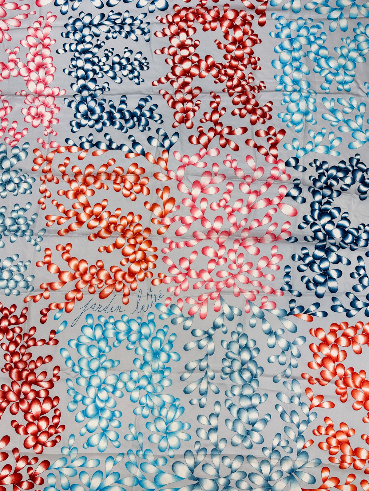 Hermès Jardins Lettre Silk 140
