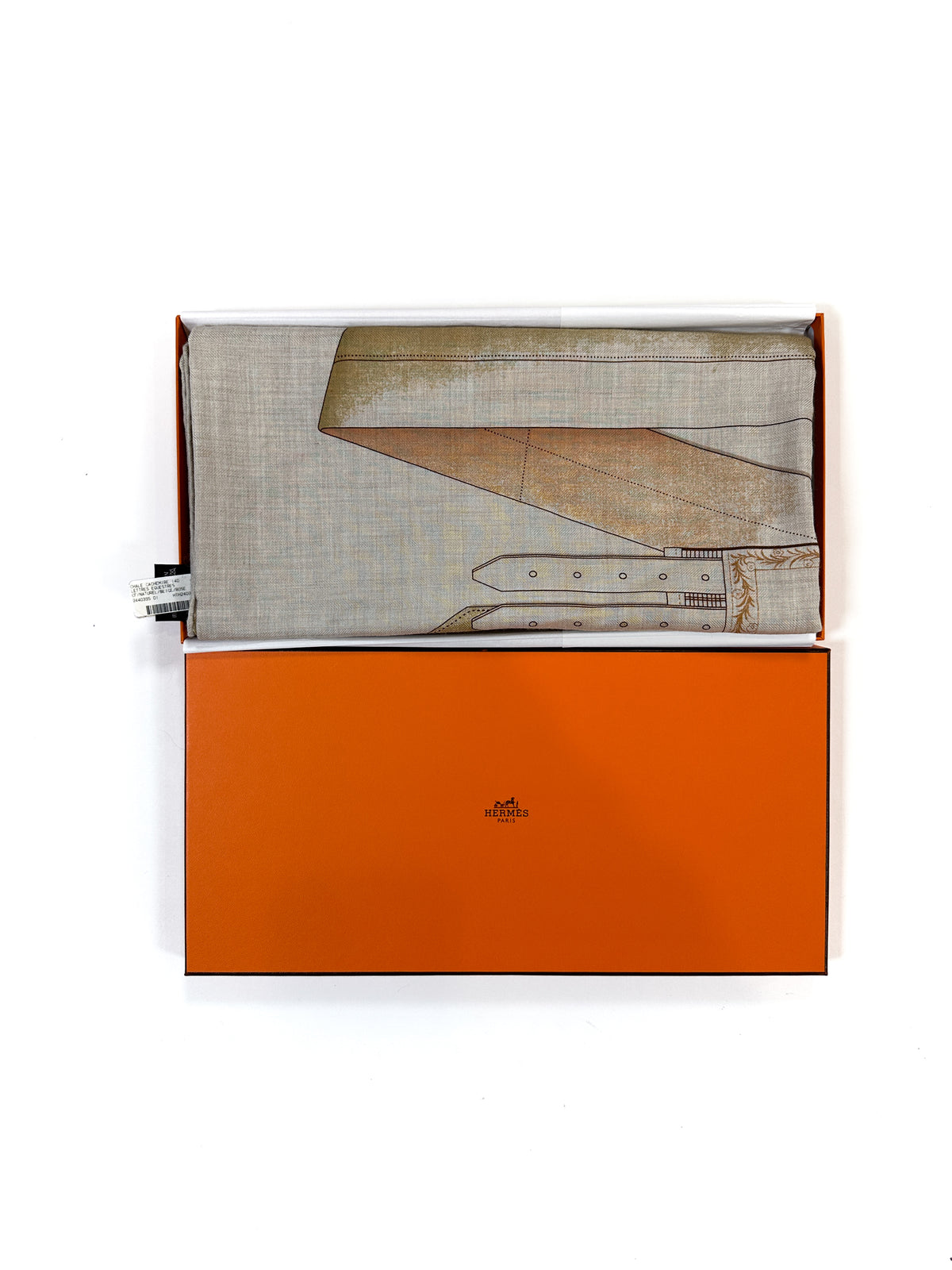 Hermès Lettres Equestres Cashmere Silk 140