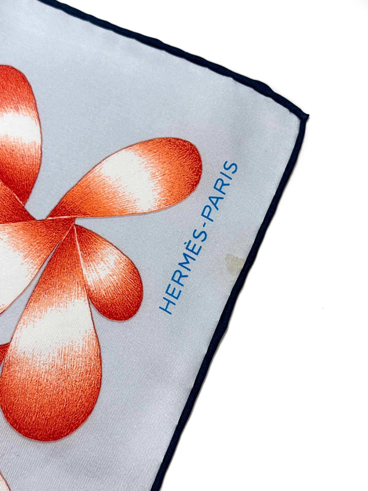 Hermès Jardins Lettre Silk 140