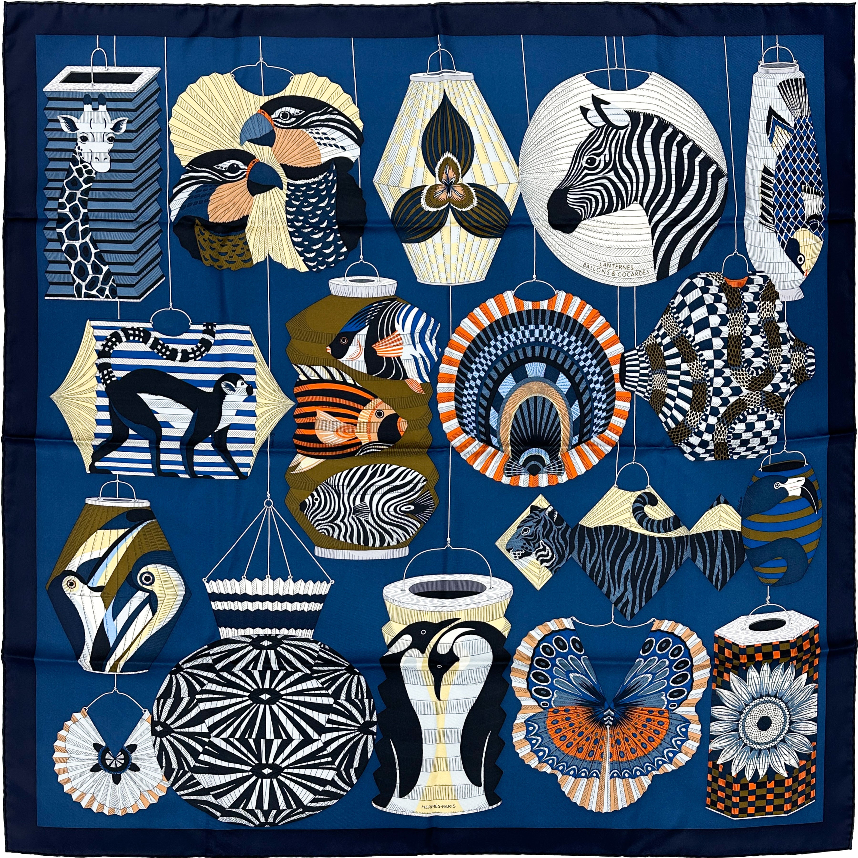 Hermès Lanternes, Ballons et Cocardes 90