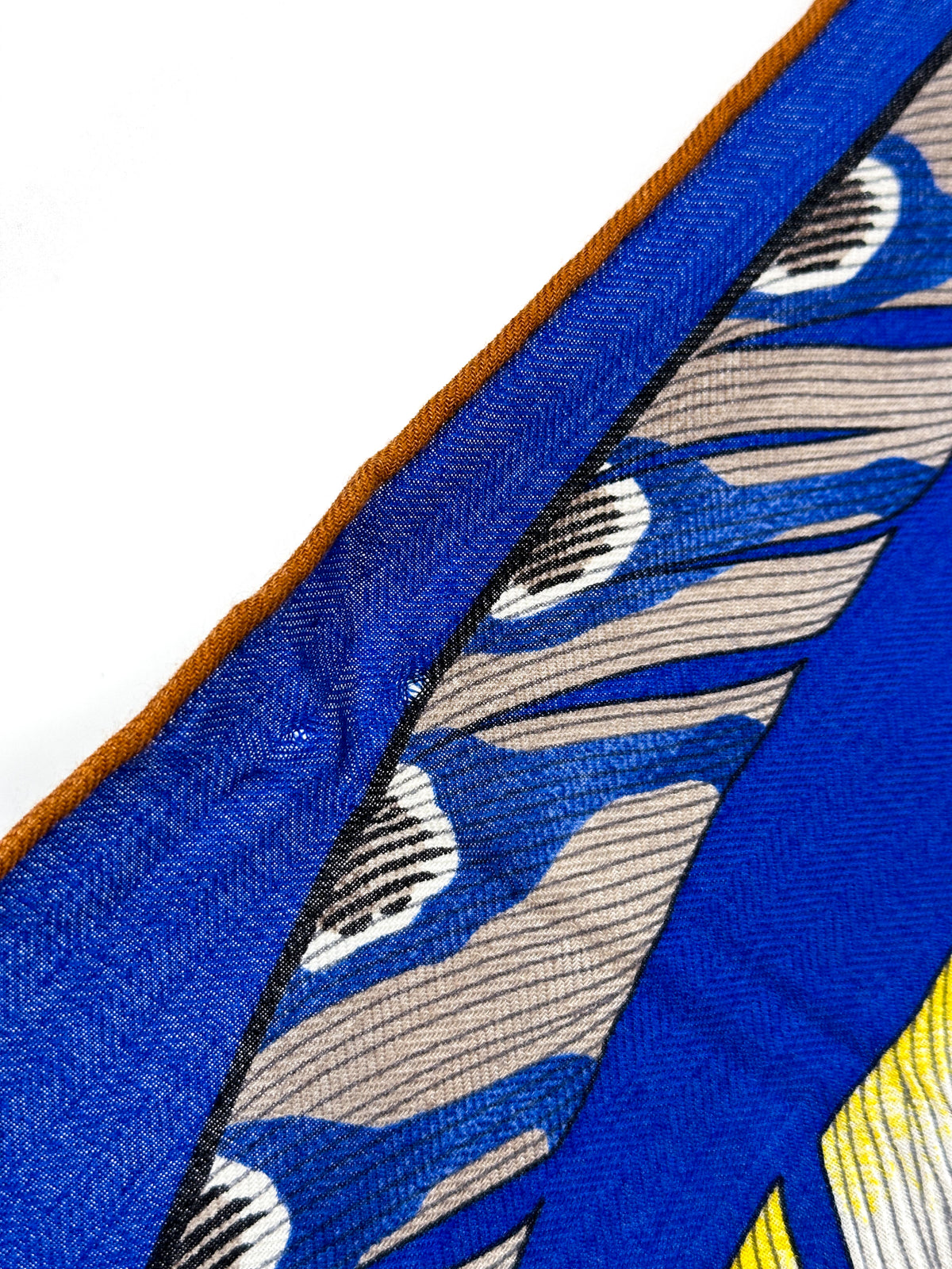 Hermès Plumes en Fête Cashmere Silk 140