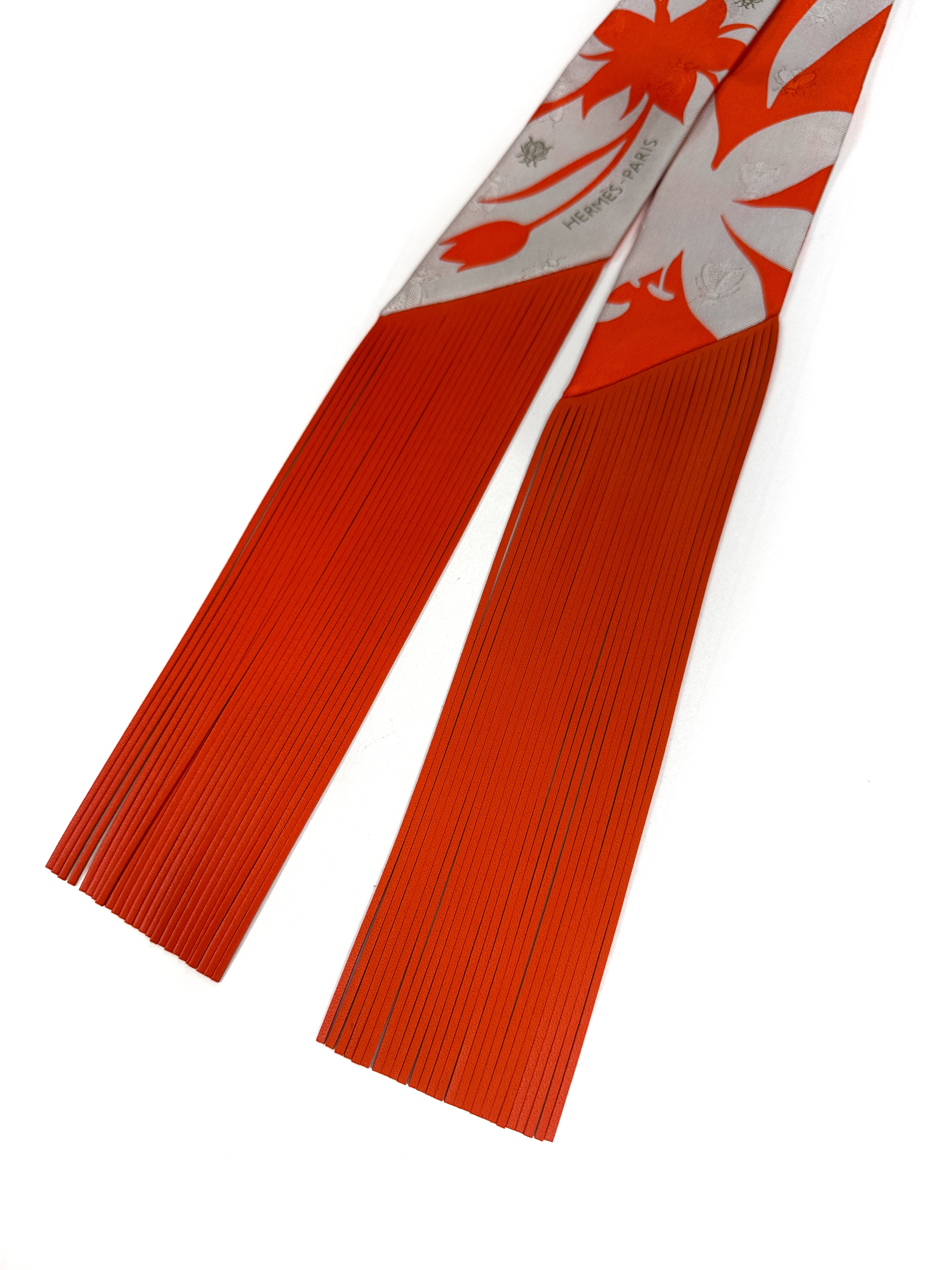 Hermès Bouquet Final Fringe Twilly