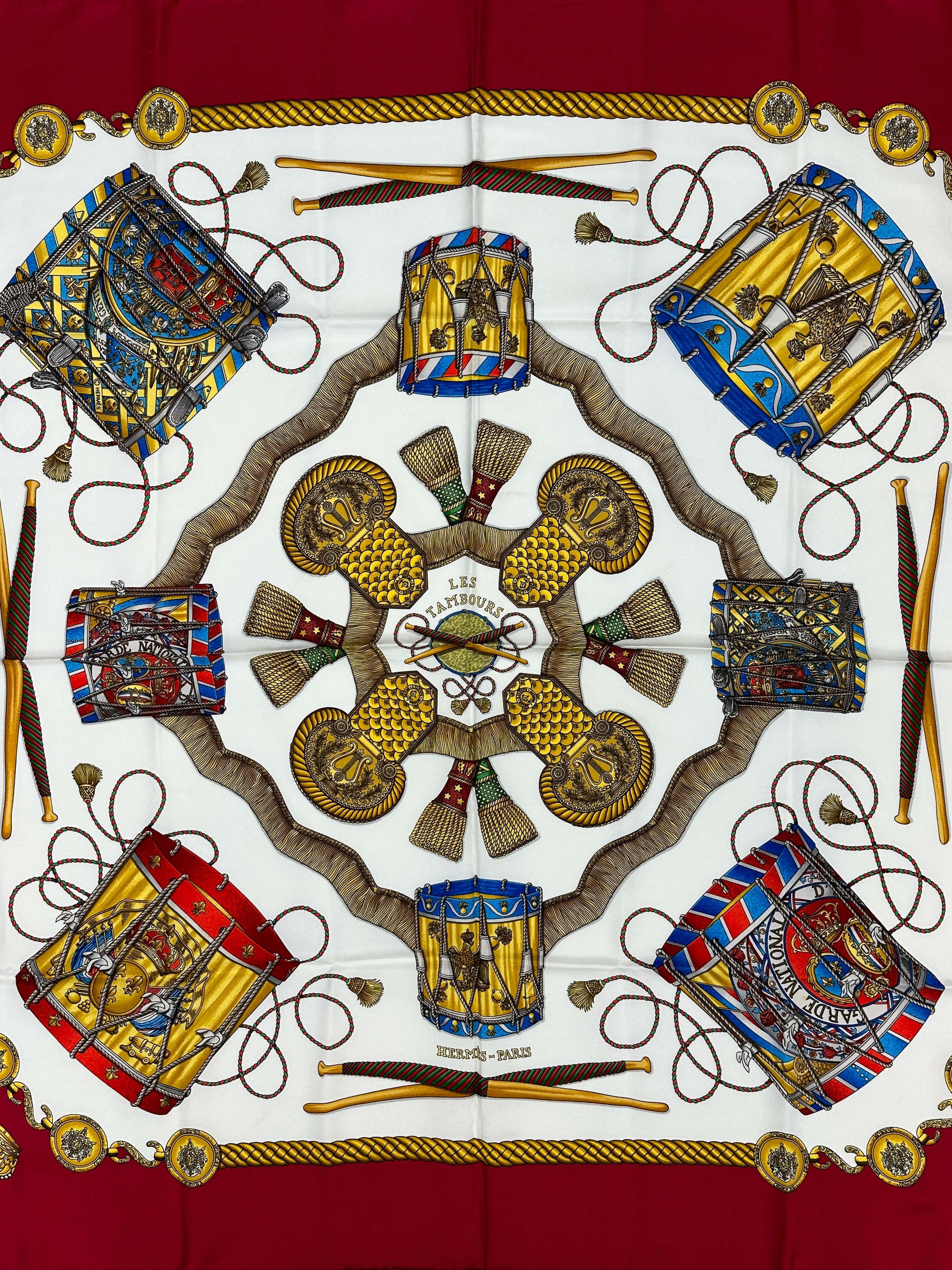 Hermès Les Tambours 90
