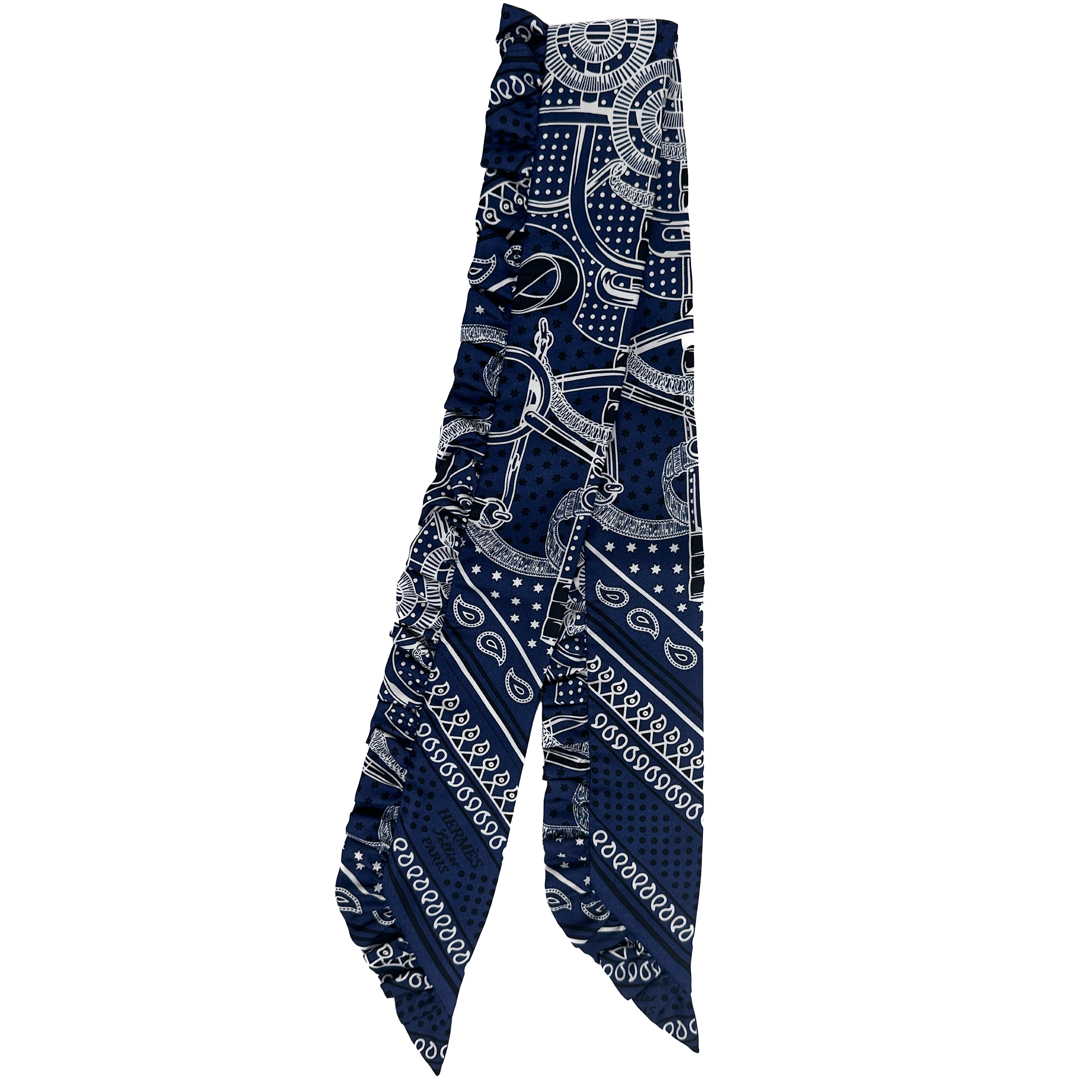Hermès Eperon D'Or Bandana Twilly Volant