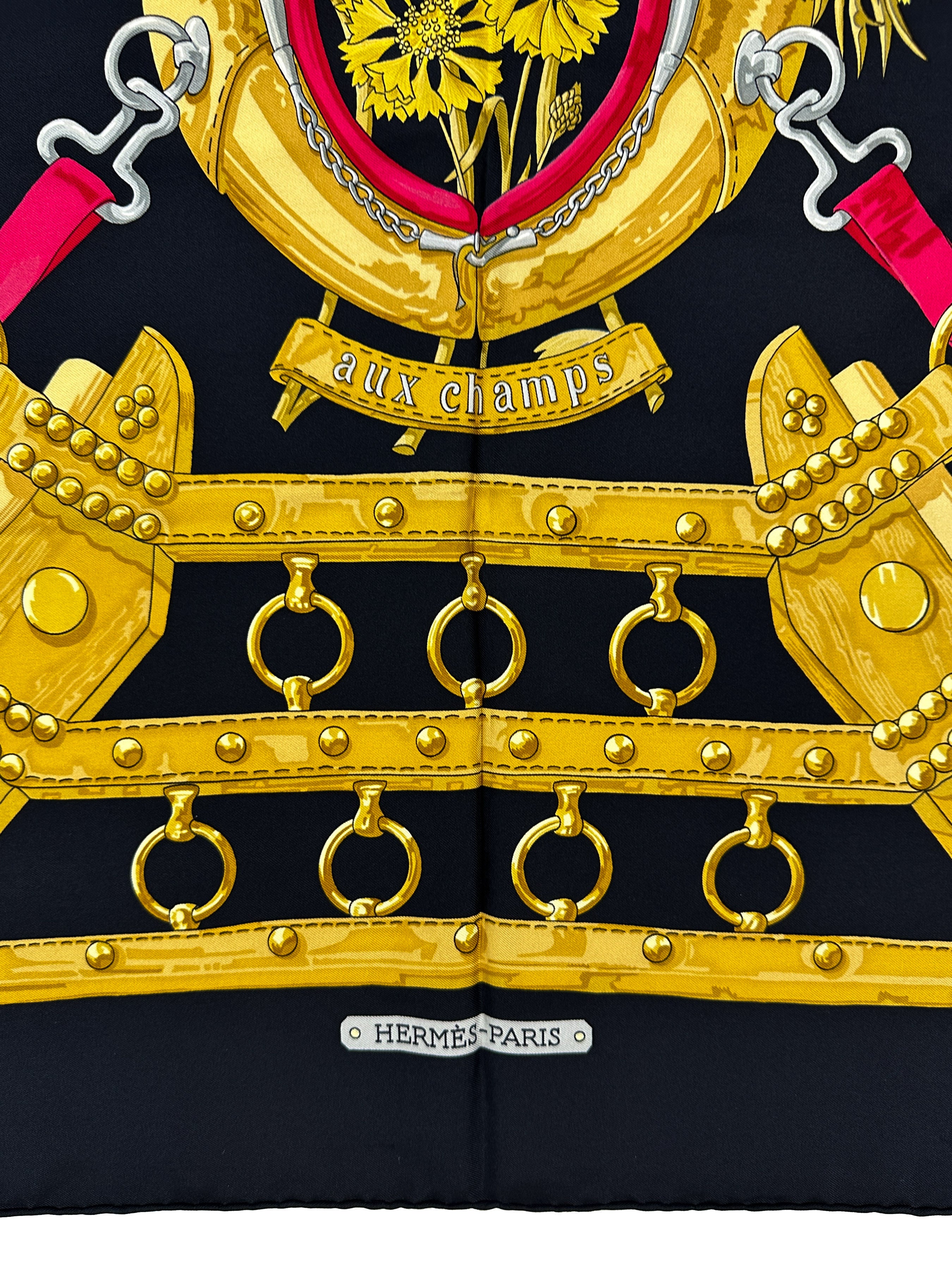 Hermès Aux Champs 90