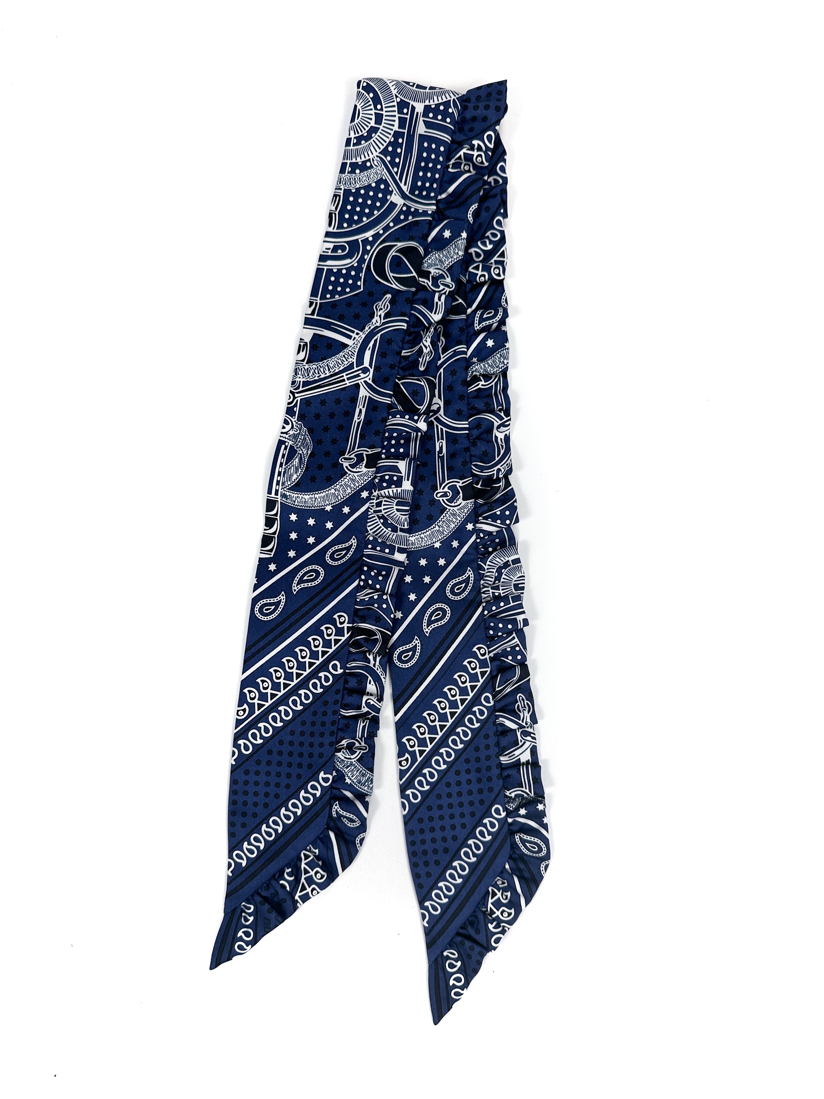 Hermès Eperon D'Or Bandana Twilly Volant