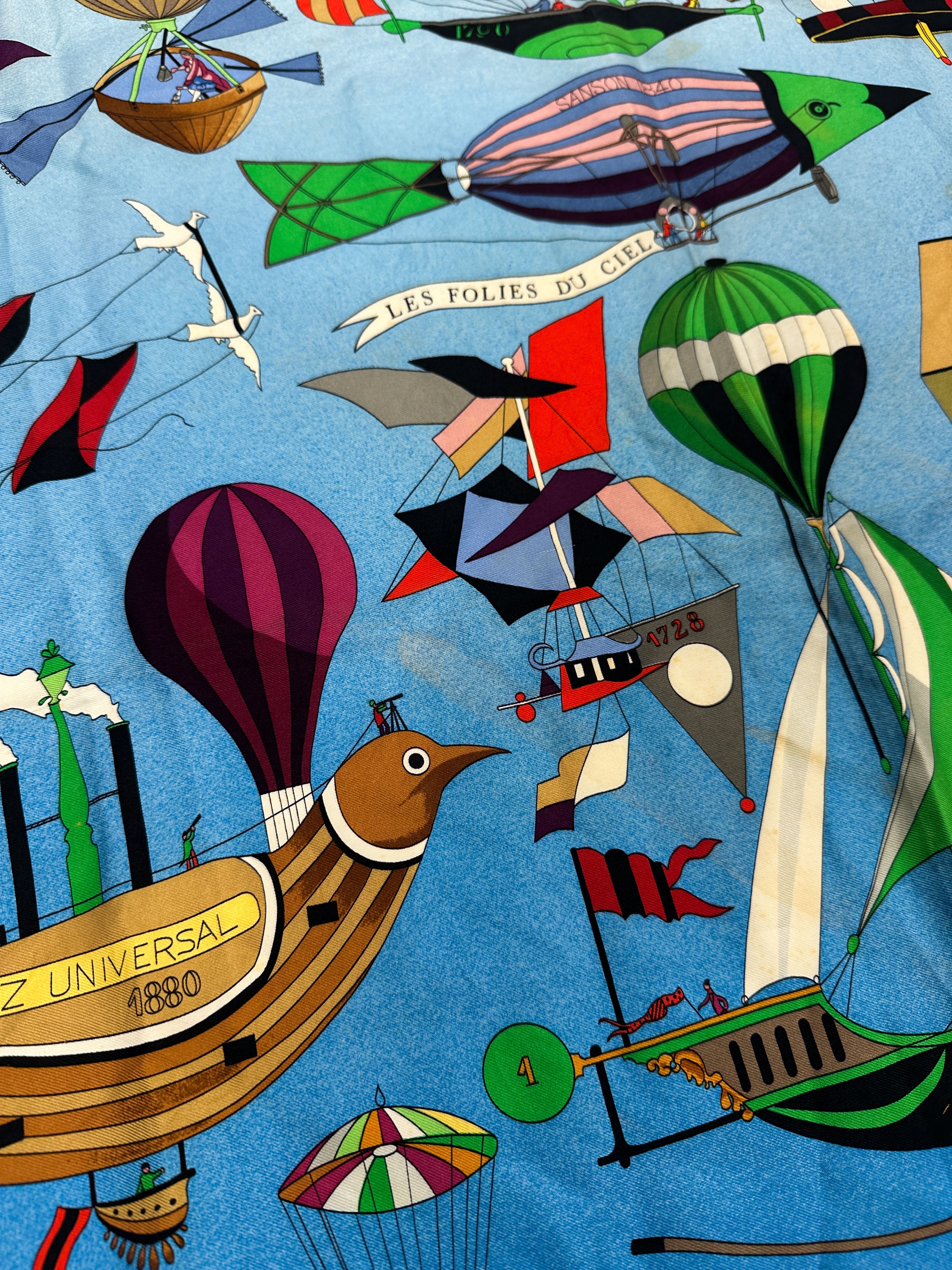 Hermès Folies du Ciel 90