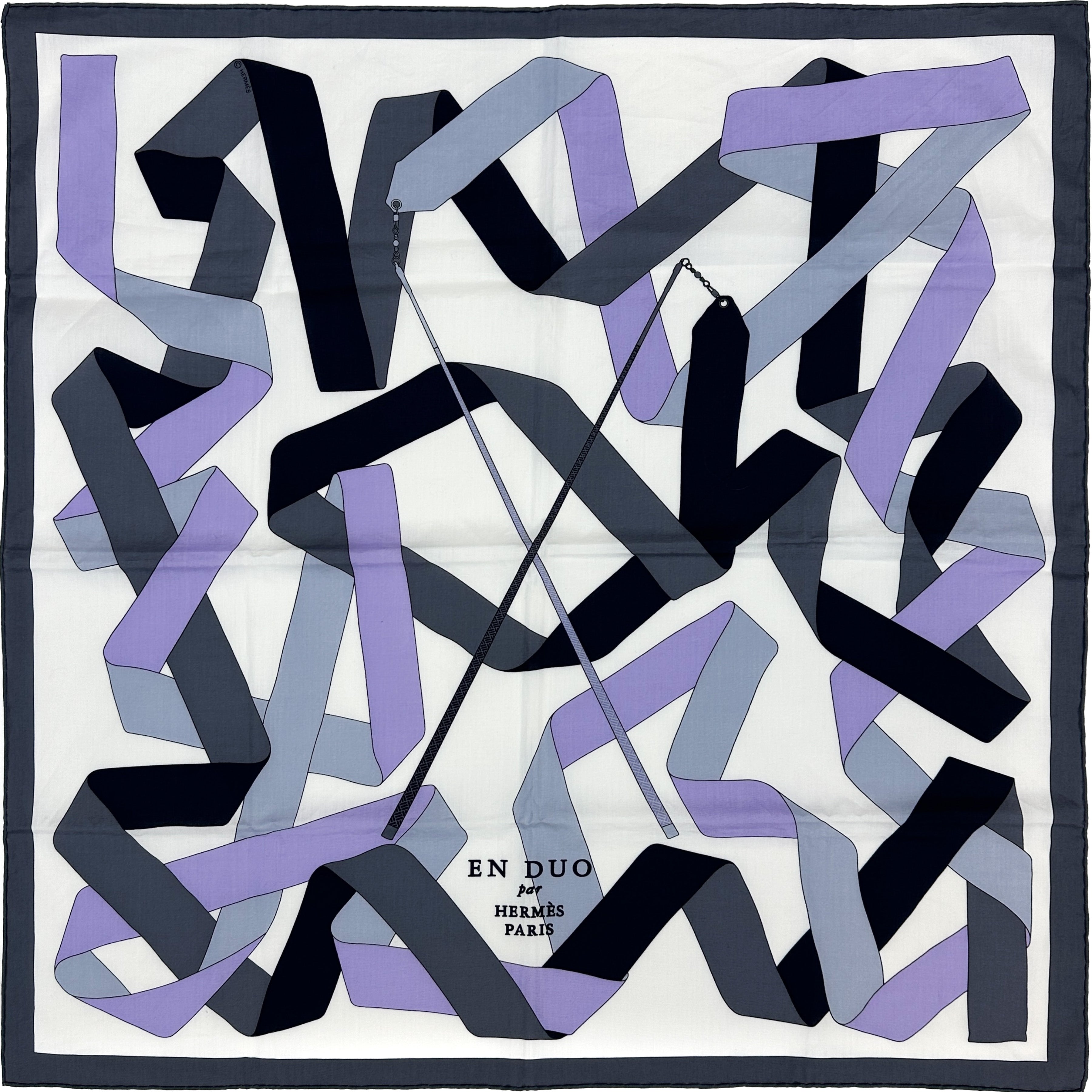 Hermès En Duo Cotton 55